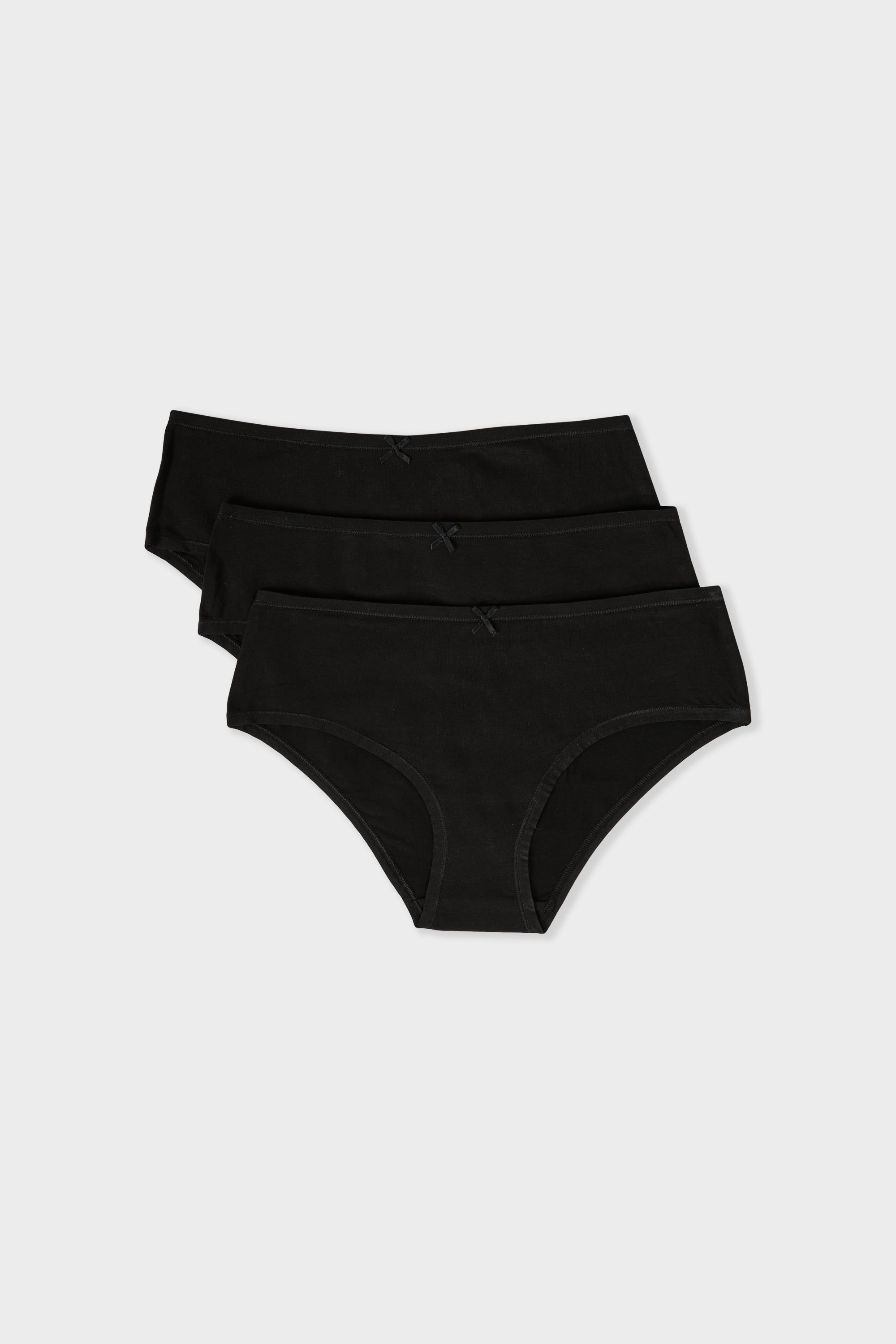 Pack Of 3 Cotton Boyshorts