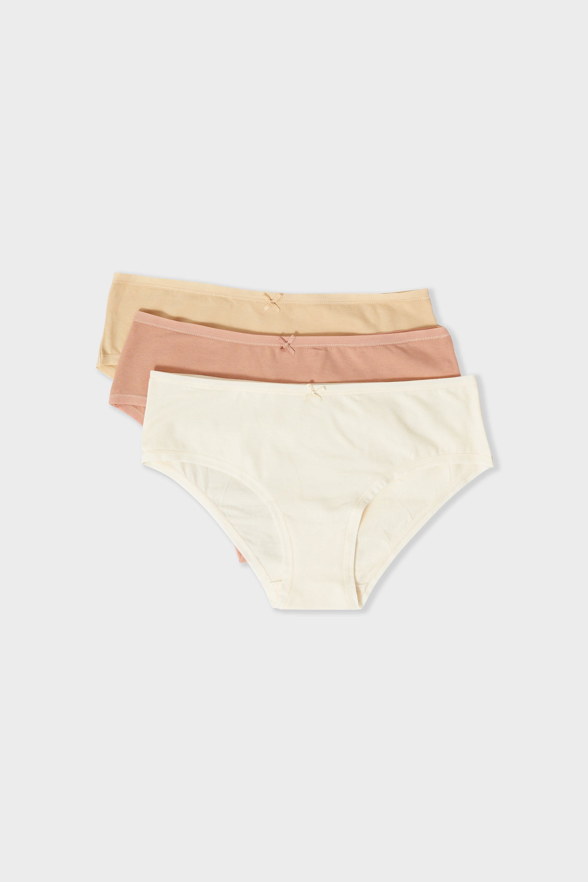 Pack Of 3 Cotton Boyshorts