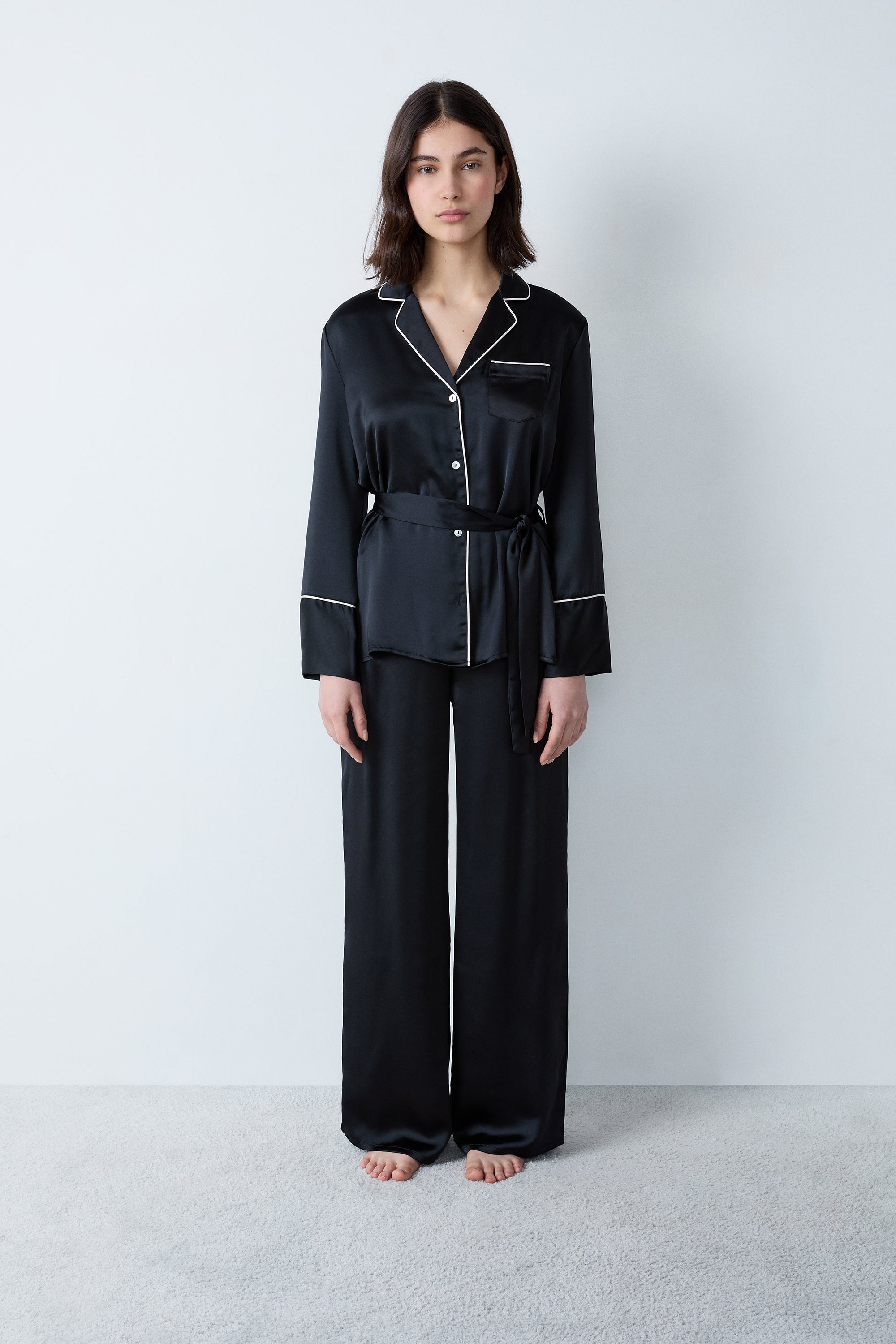 Satin Pyjama Trousers