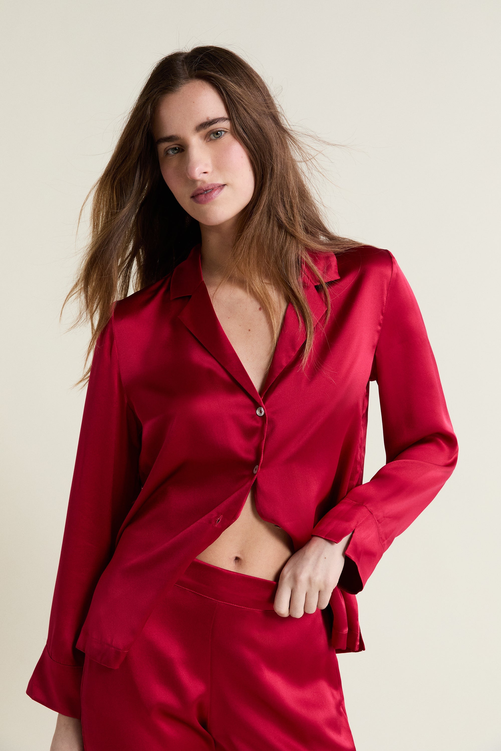 Silk Pyjama Shirt