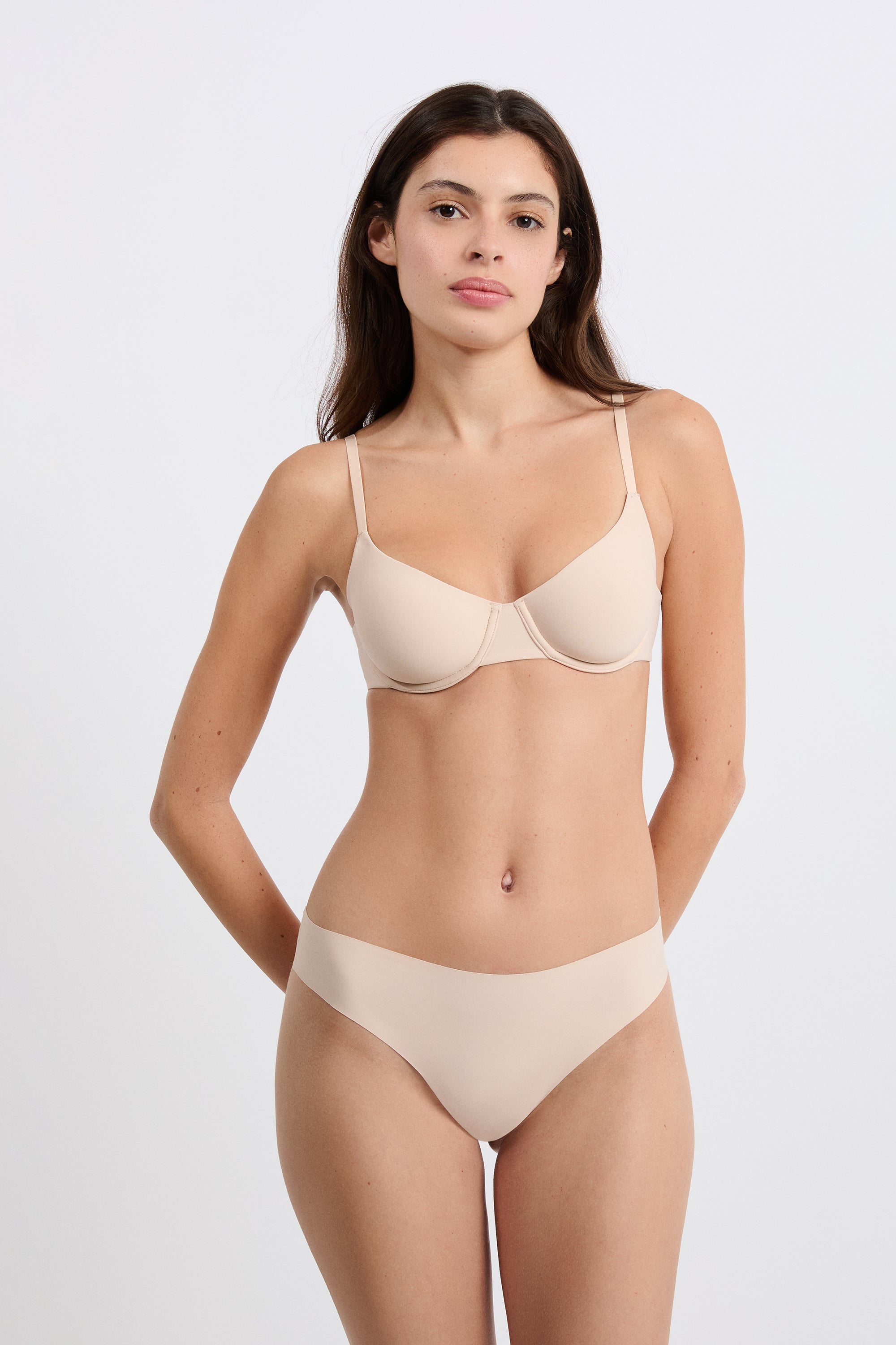 High Leg Tanga In Microfiber