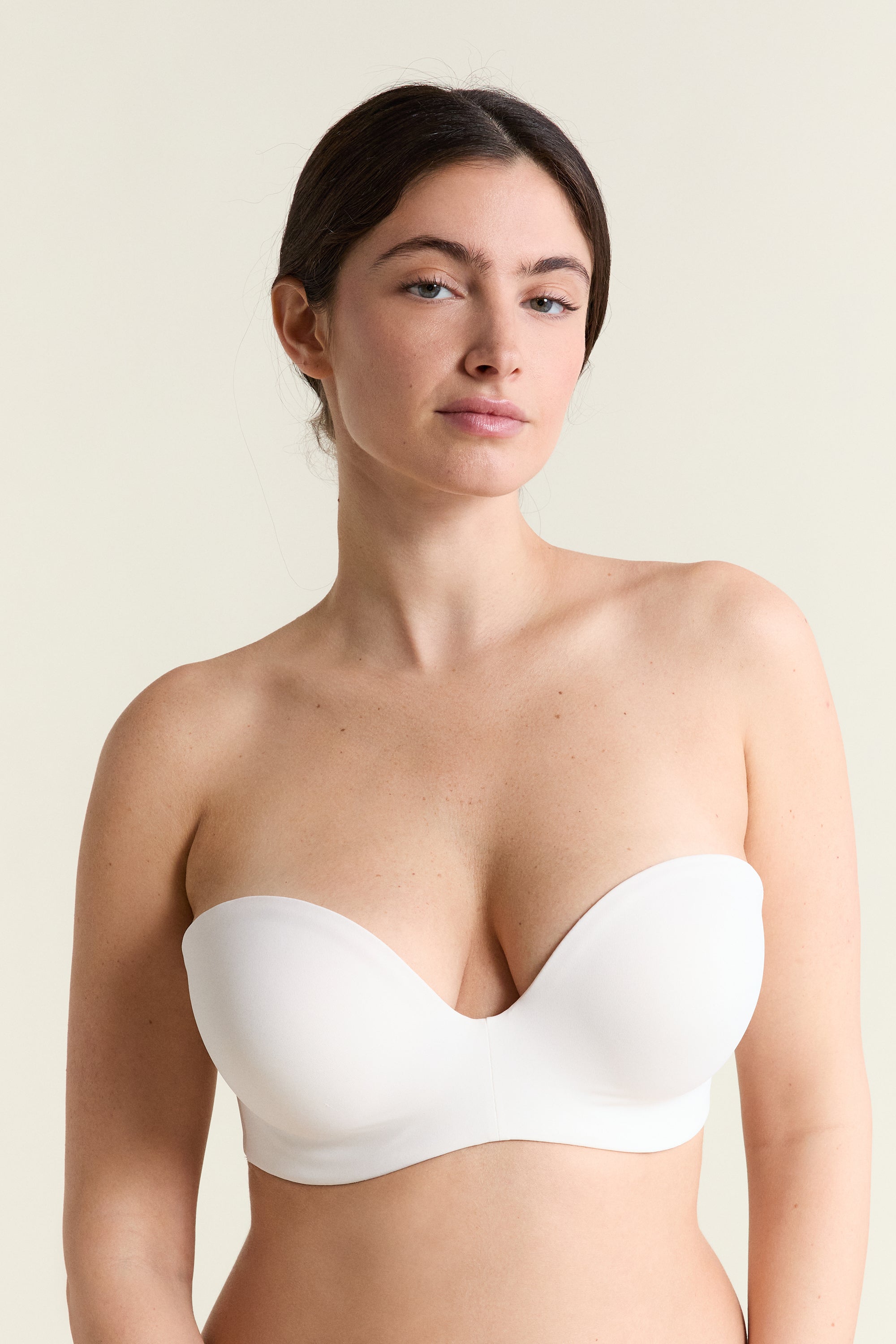 Strapless Lightly Lined Bra With Removable Straps