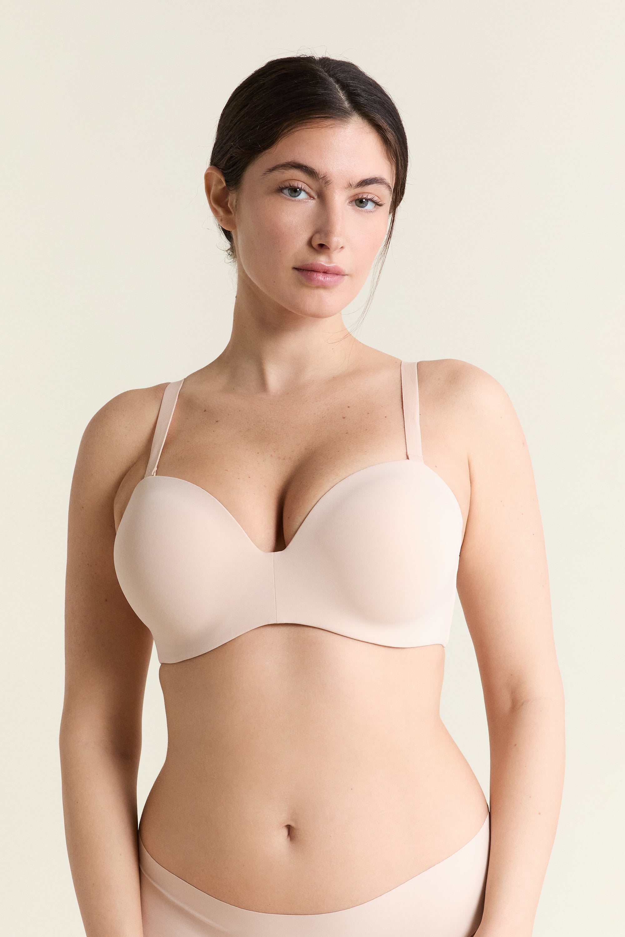 Strapless Lightly Lined Bra With Removable Straps