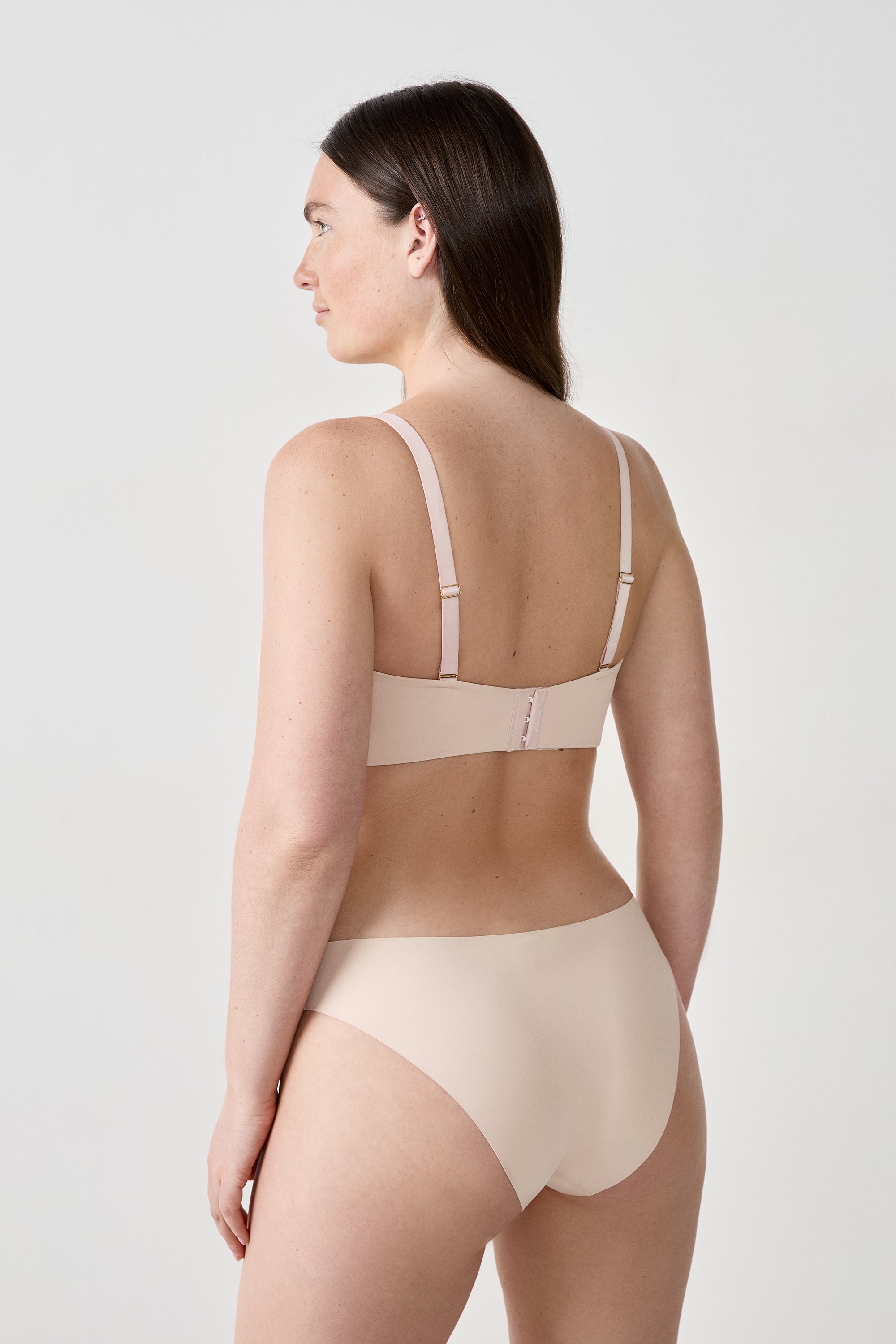 Soft Underwire Bandeau Bra With Removable Straps