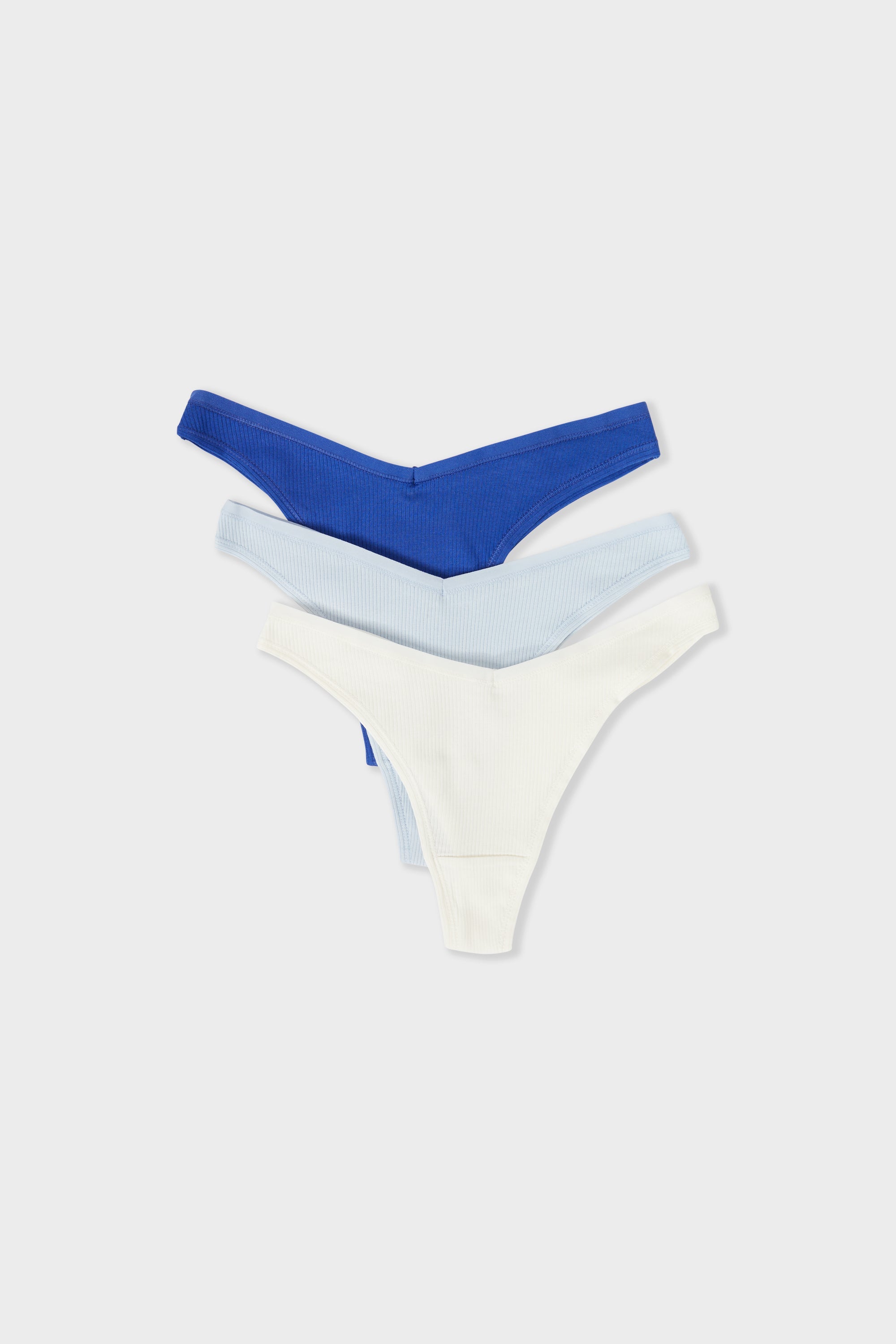 Pack Of 3 Cotton Tangas