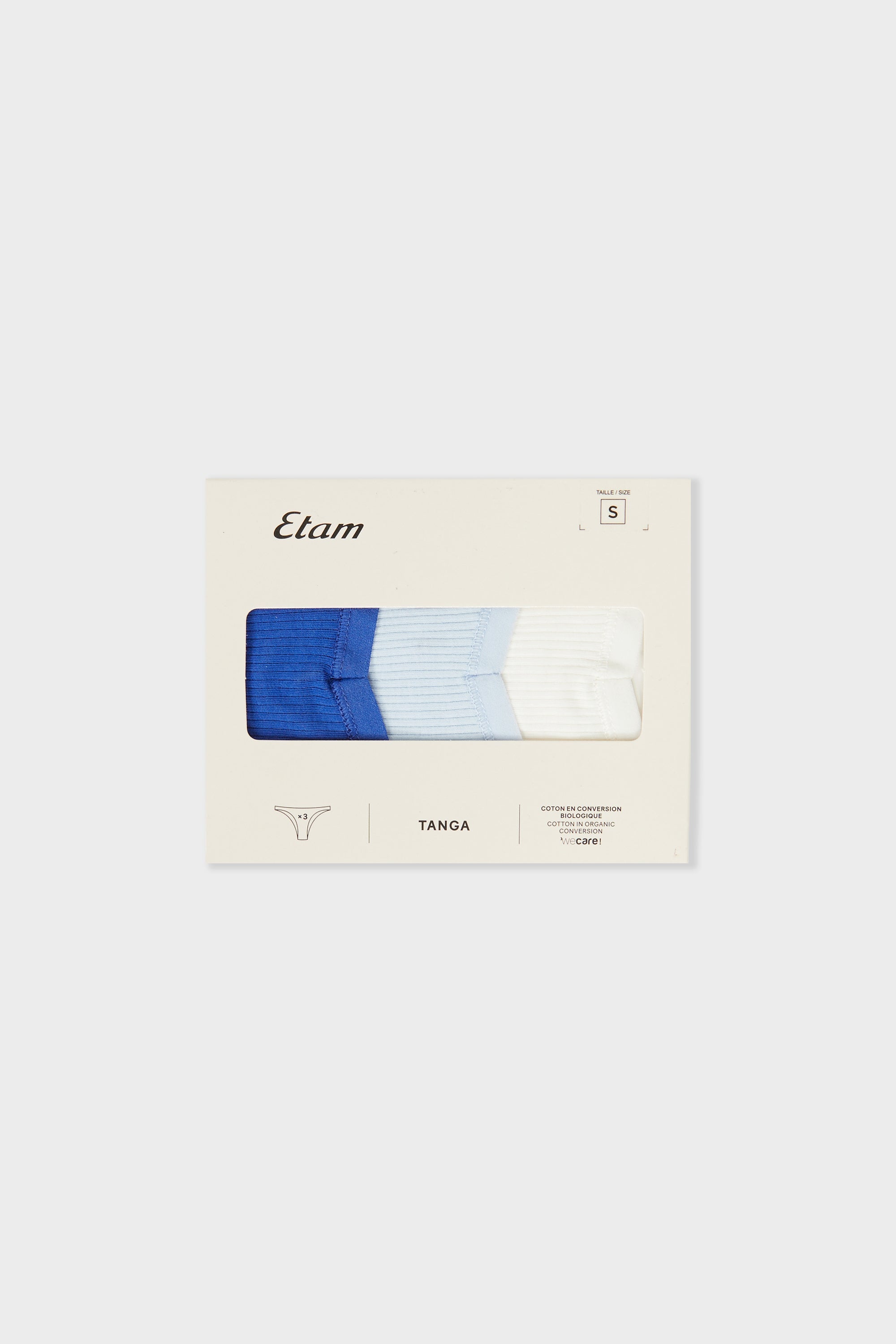 Pack Of 3 Cotton Tangas