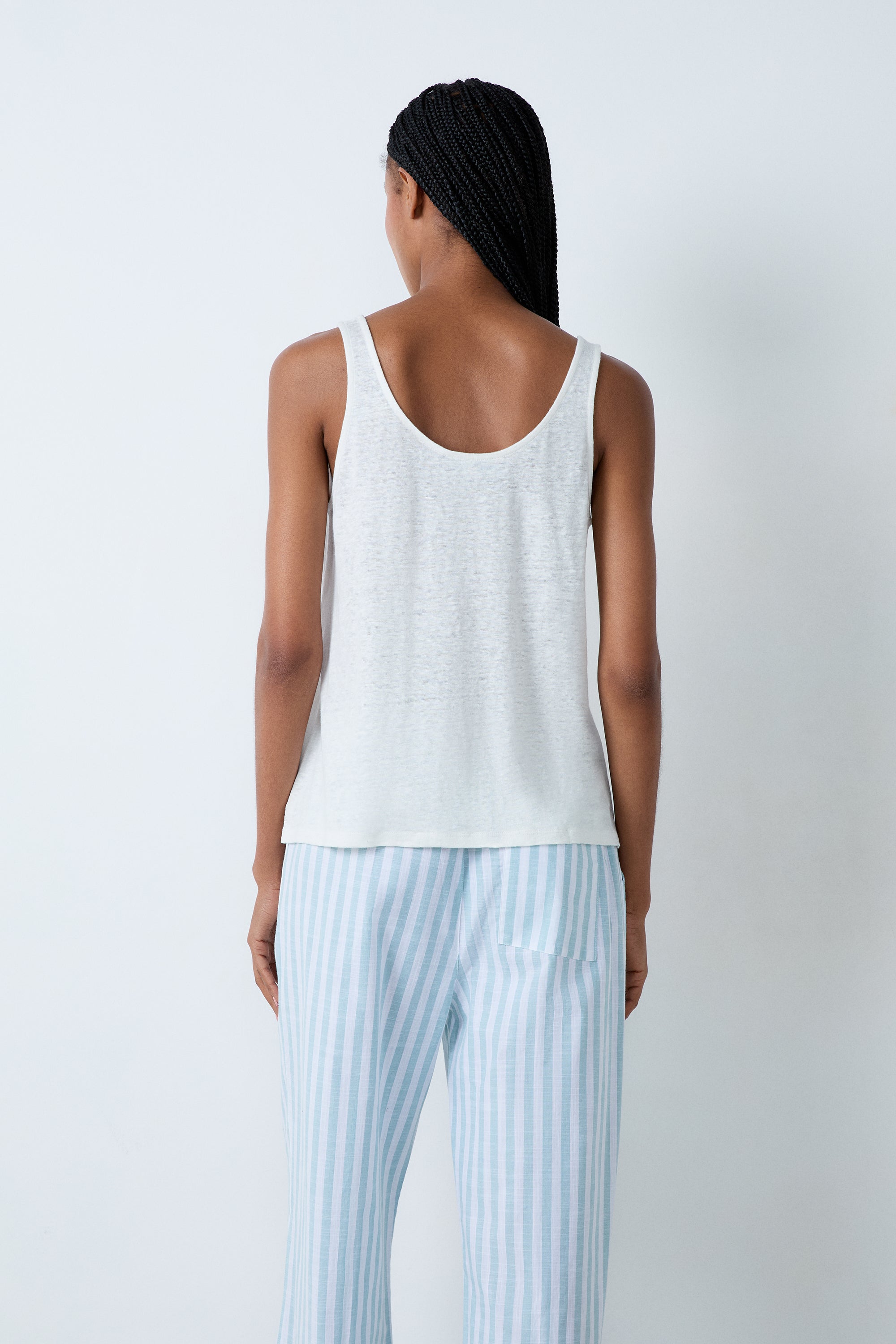 100% Linen Tank Top