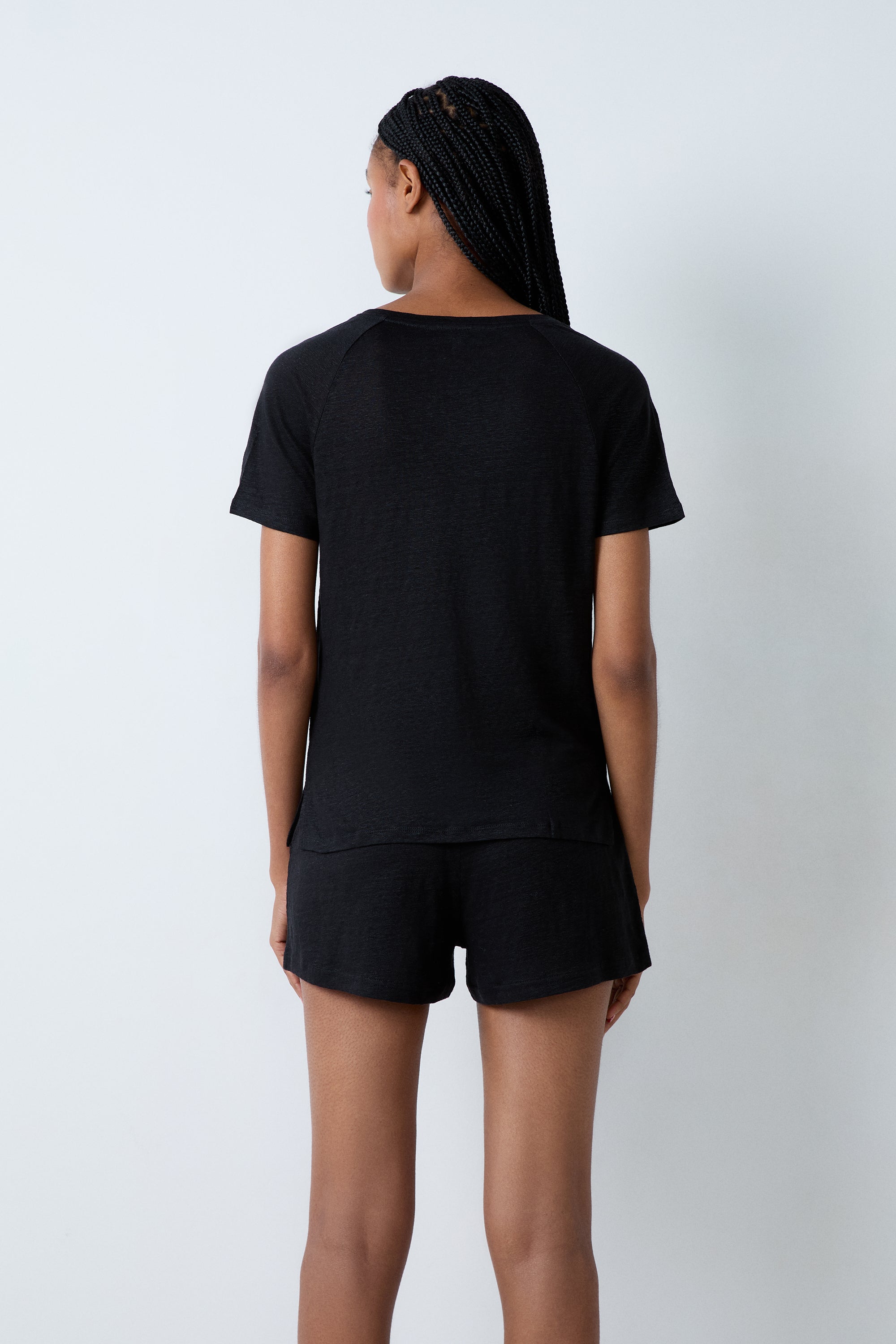 Short-Sleeved T-Shirt 100% Linen