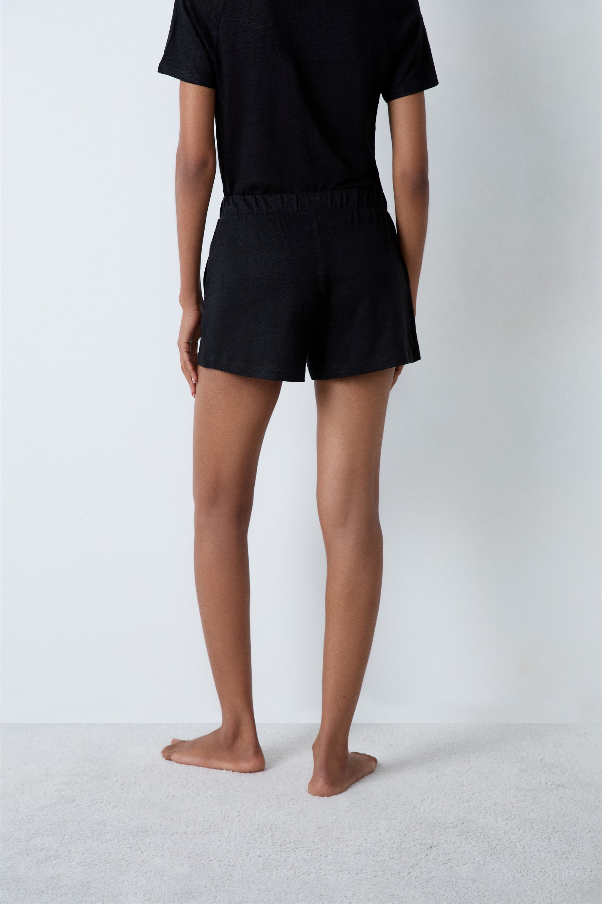 100% Linen Shorts