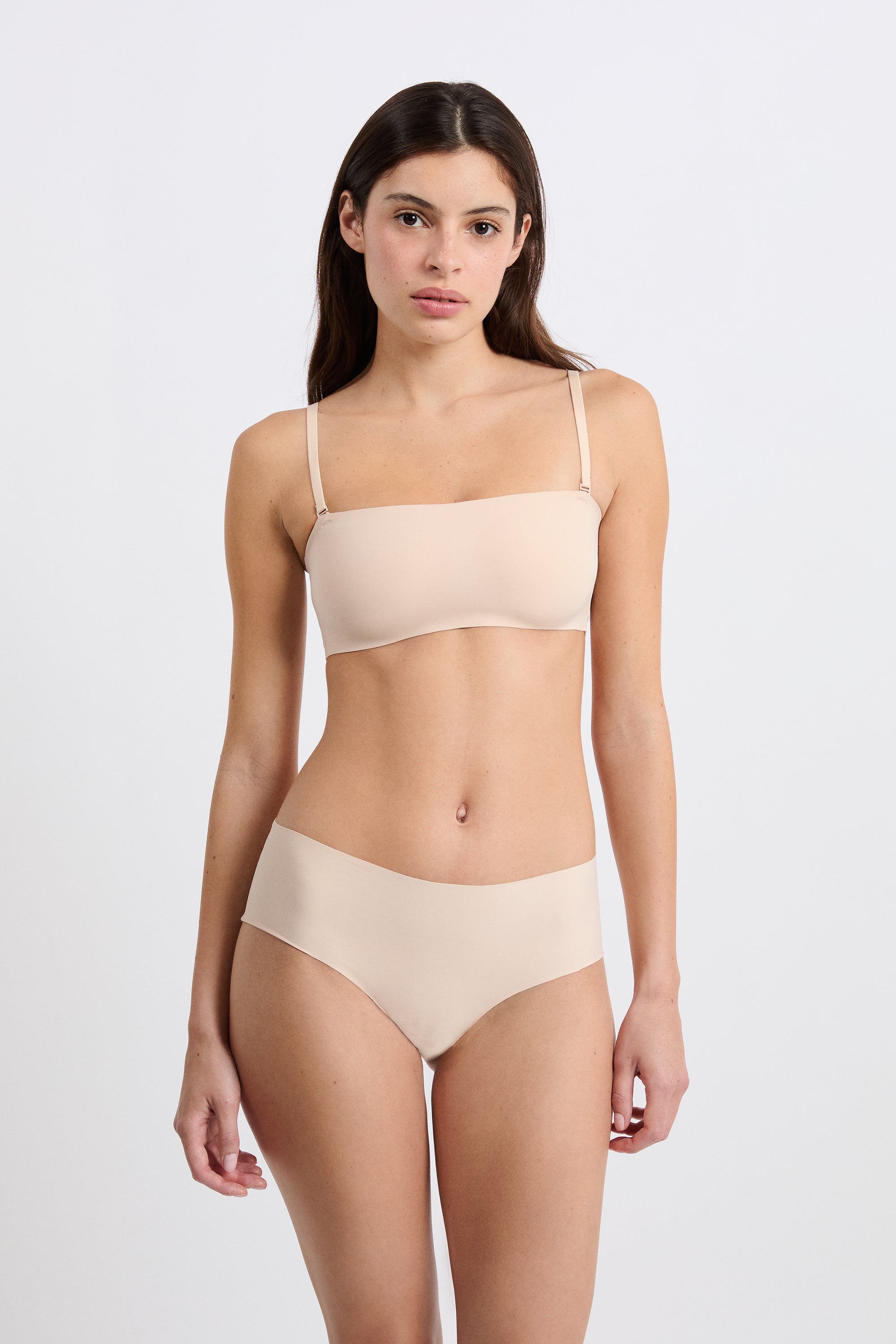 Strapless Wireless Bra In Microfibre