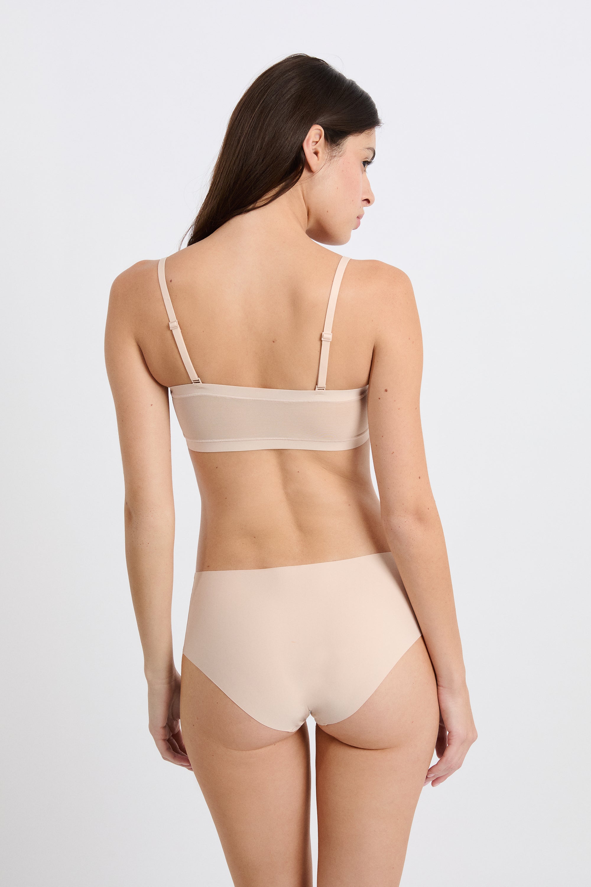 Strapless Wireless Bra In Microfibre