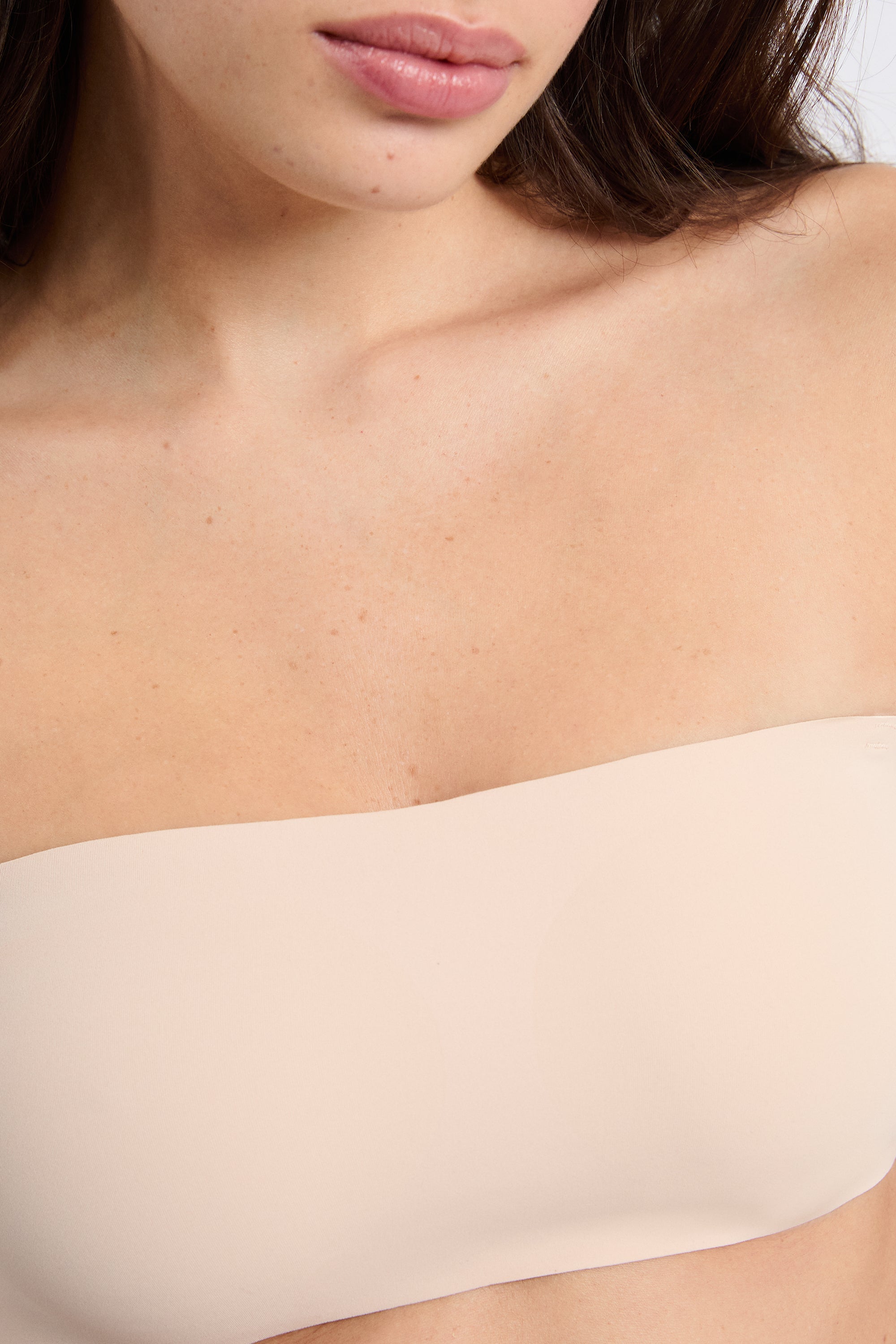 Strapless Wireless Bra In Microfibre