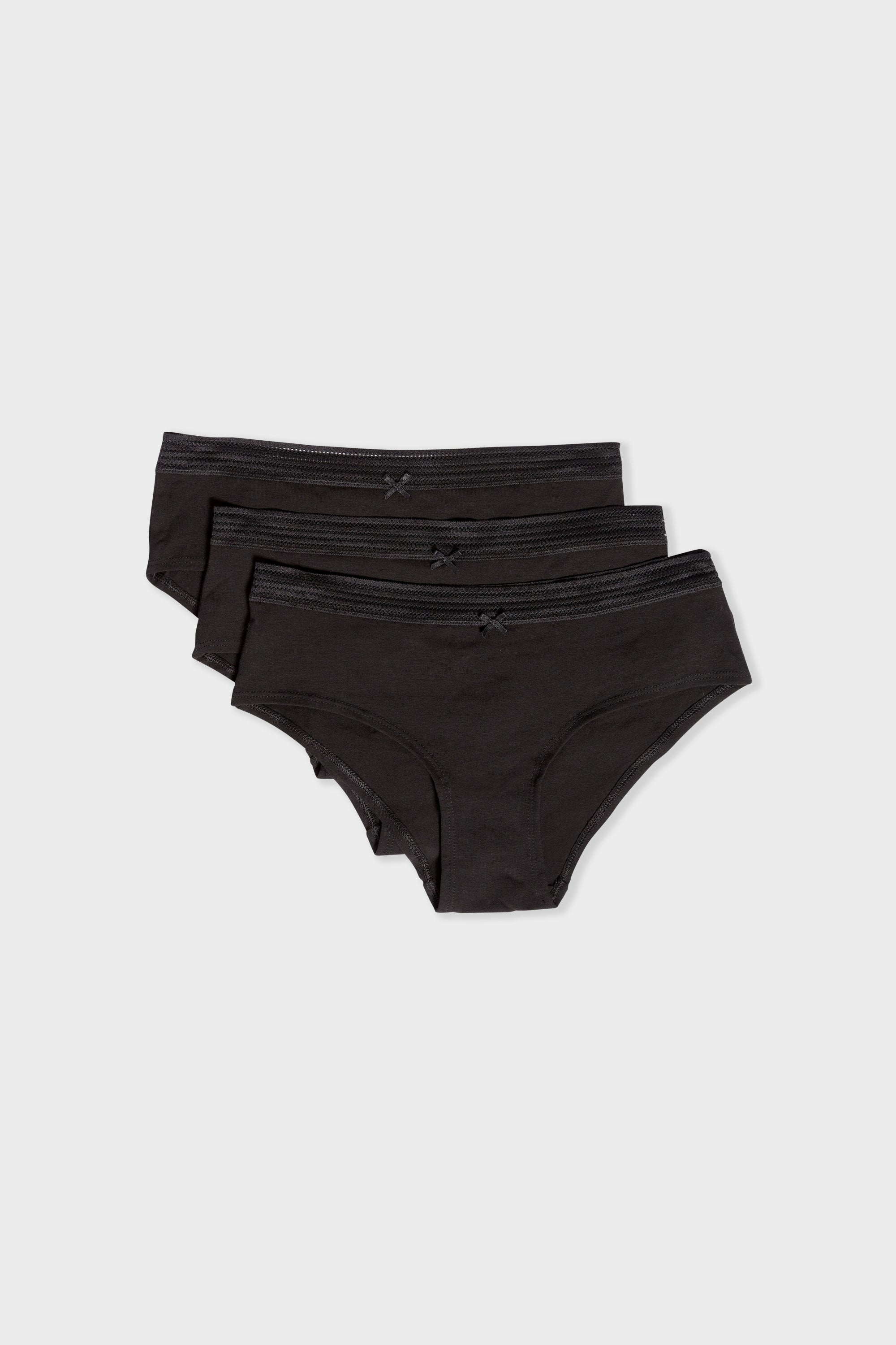 Pack Of 3 Cotton Boyshorts