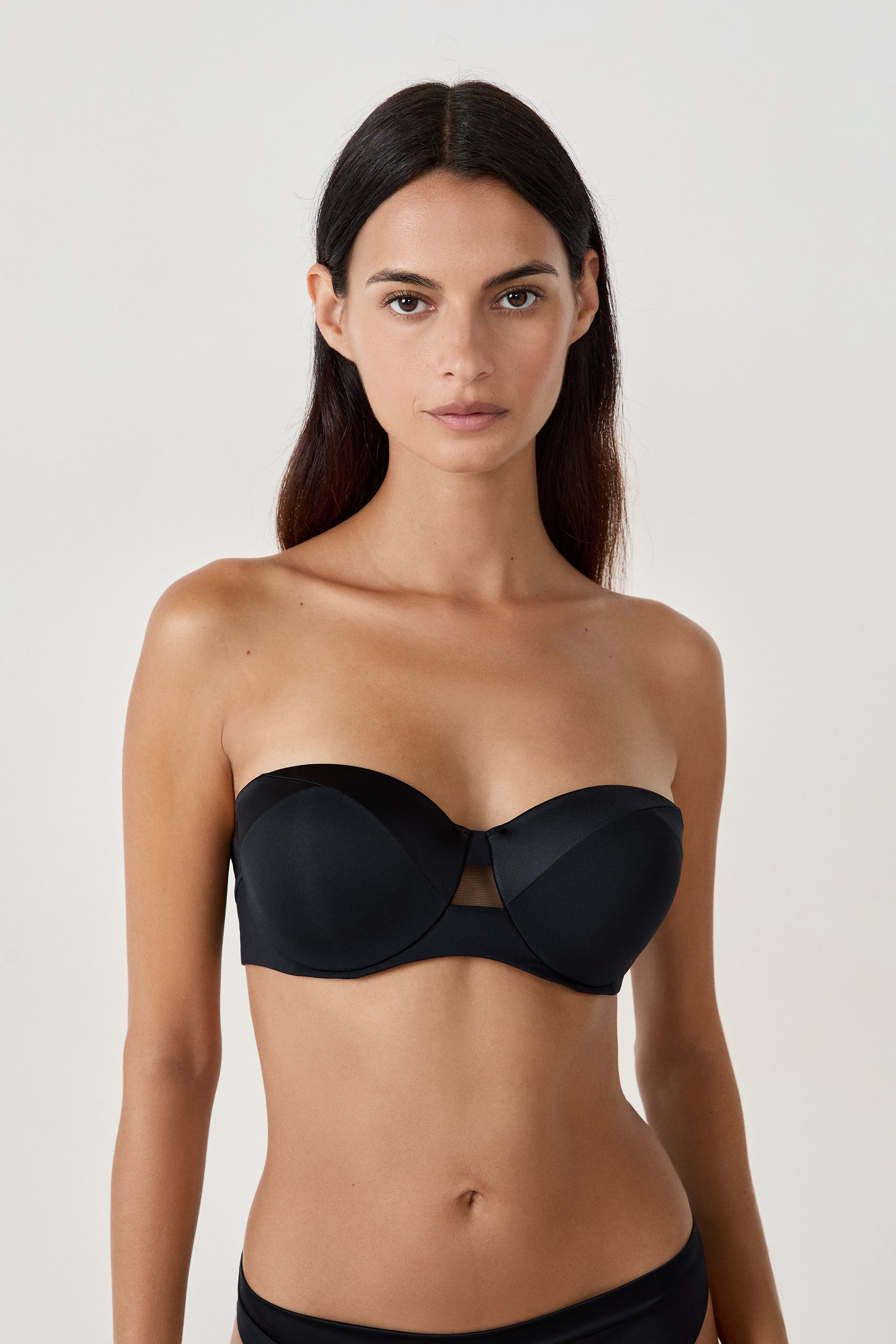 Strapless Lightly Lined Bra With Removable Straps
