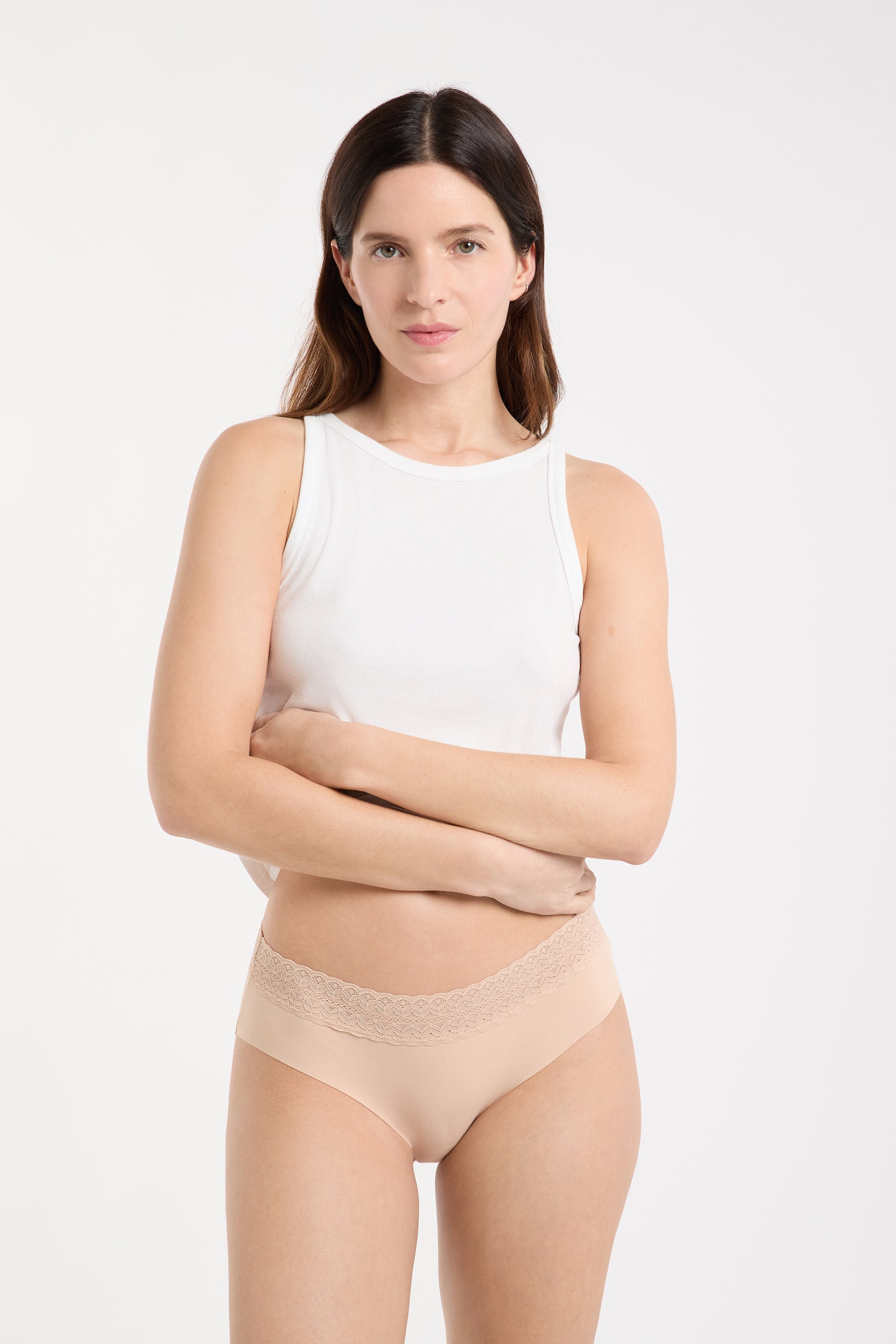 Cotton Boyshort With Back Seam