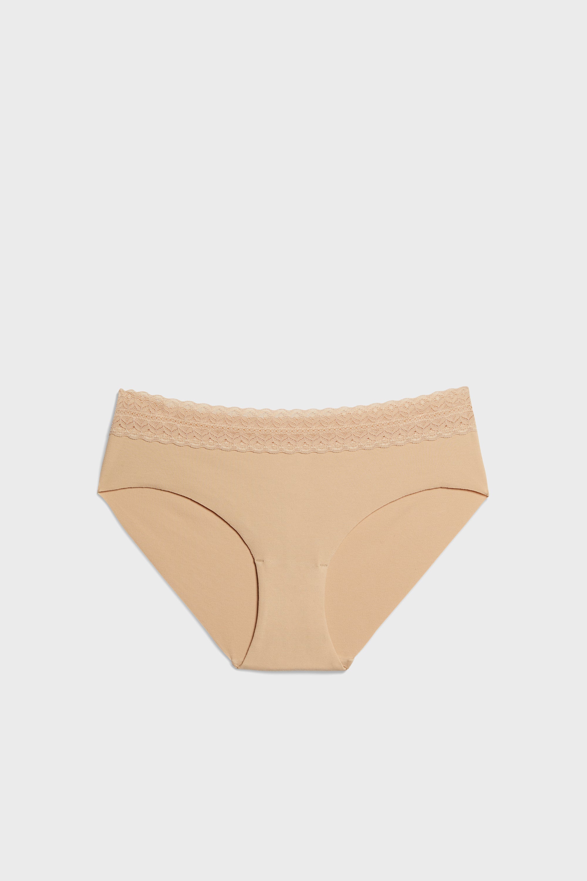 Cotton Boyshort With Back Seam