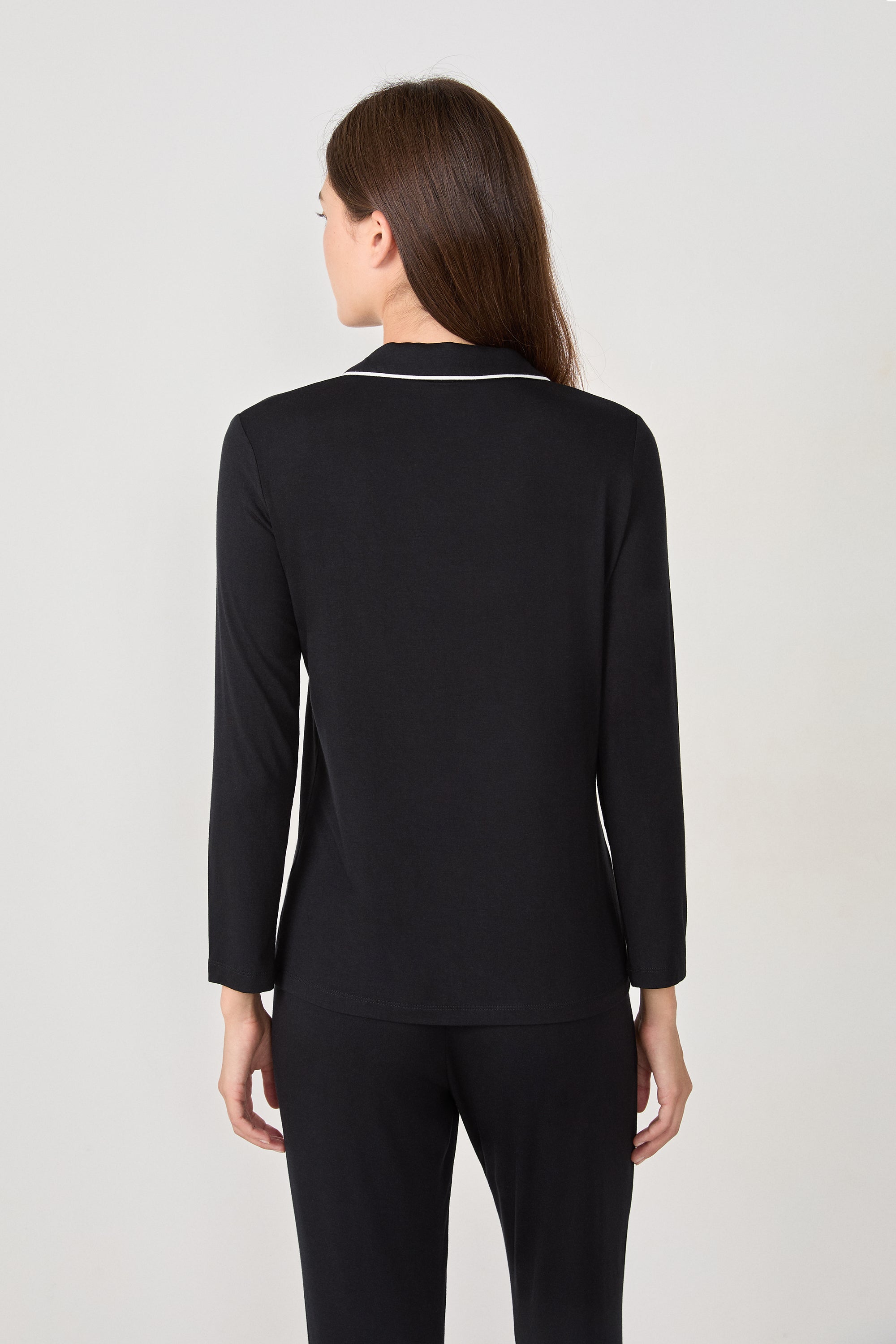 Long-Sleeved Pyjama Shirt