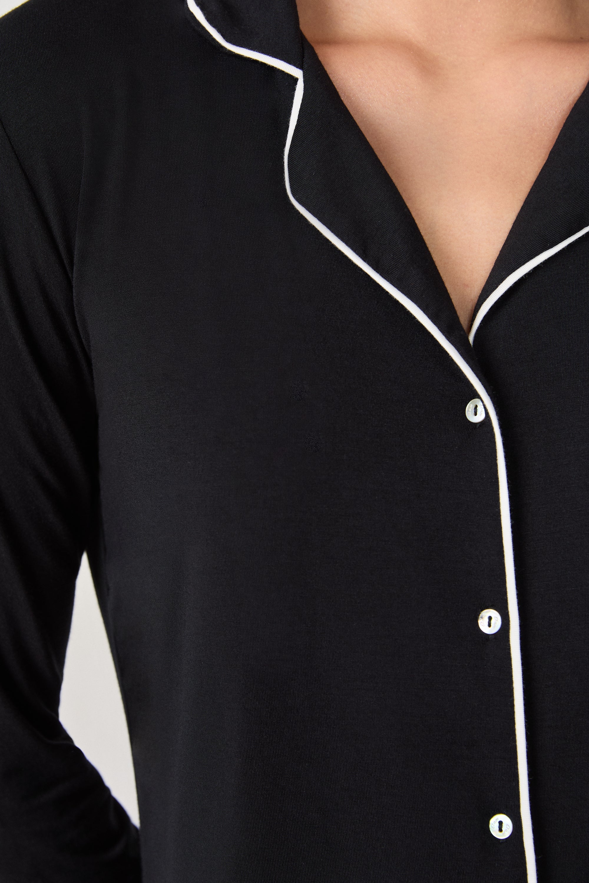 Long-Sleeved Pyjama Shirt