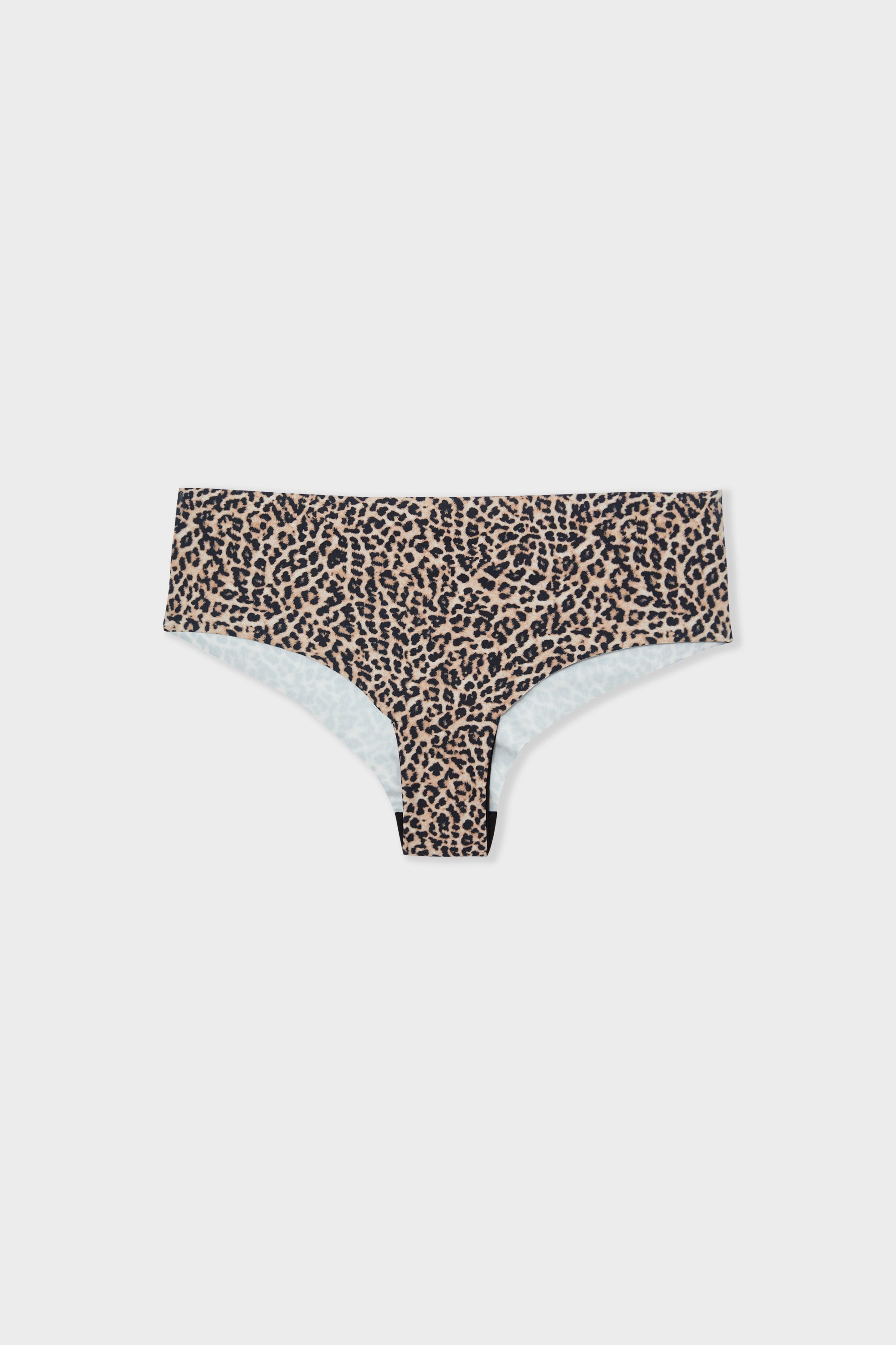 Hipster In Seamless Microfibre With Heart Motifs