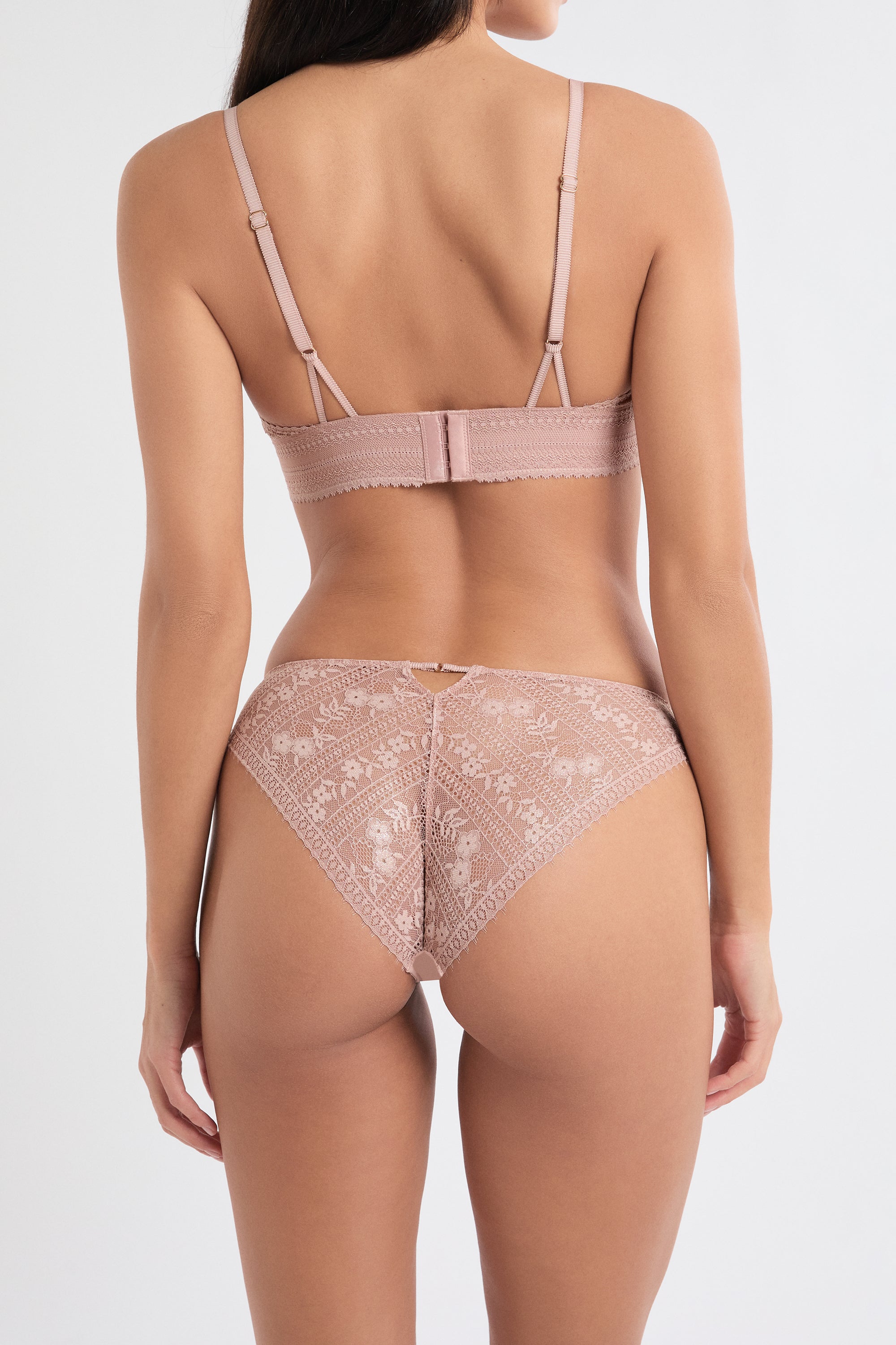 Lace and Microfibre Briefs