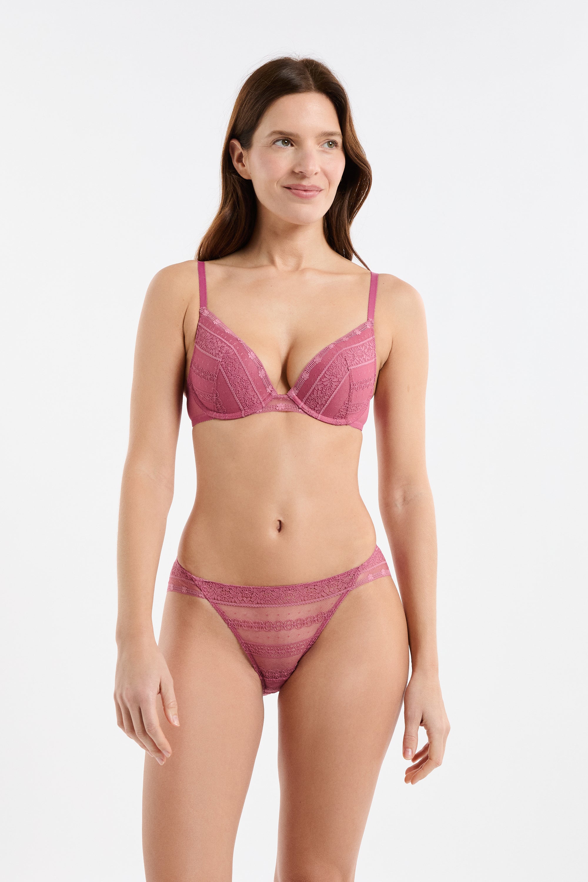 Bra No. 2 - The Plunge Push-Up Bra