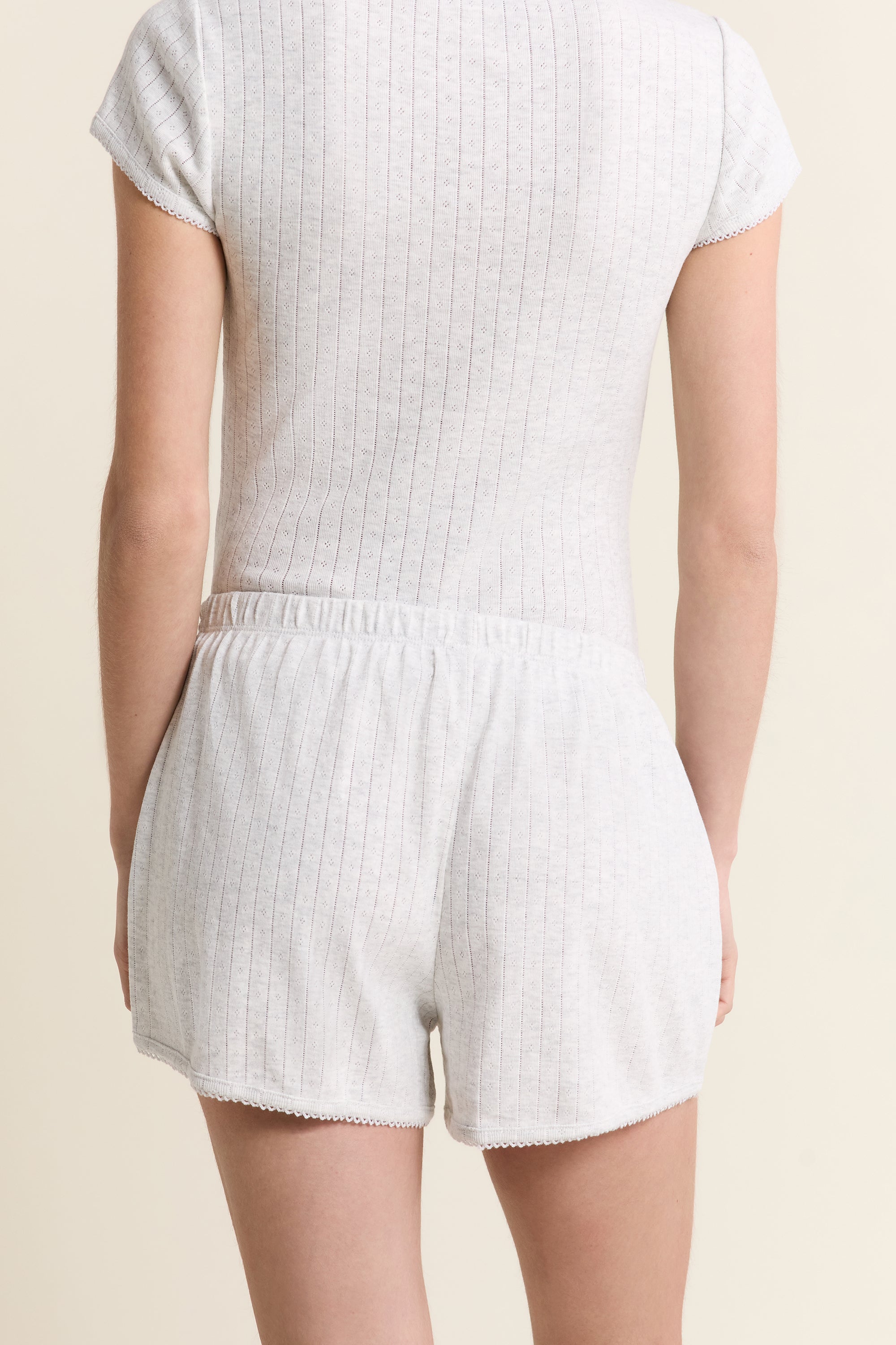 Cotton Pajama Shorts