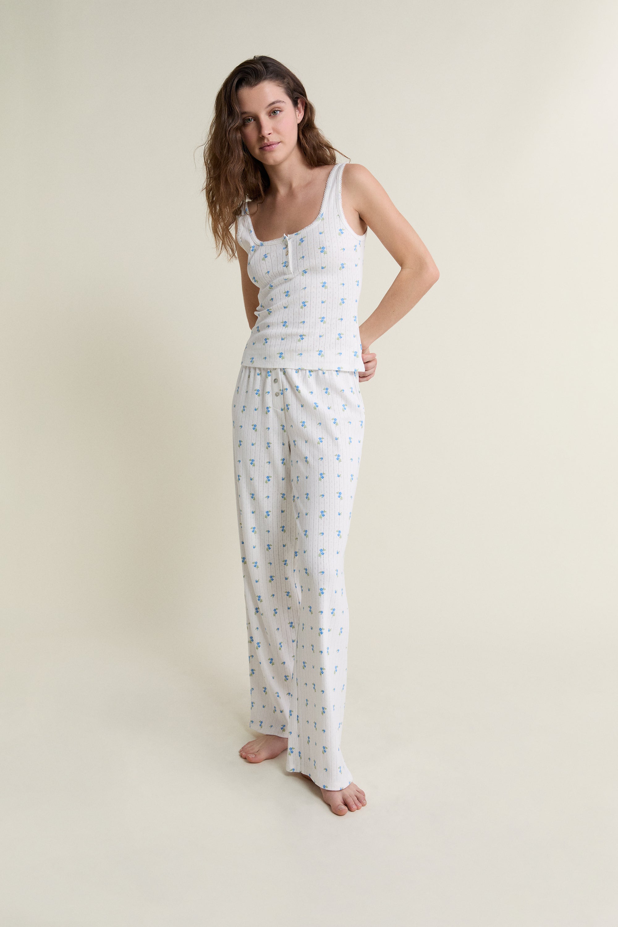 Cotton Pajama Pants