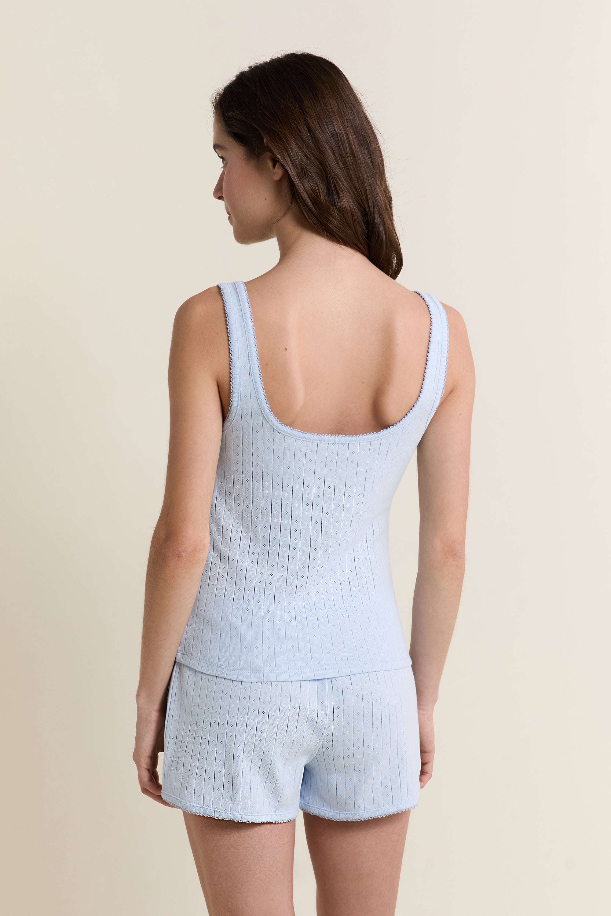 Cotton Pajama Tank Top
