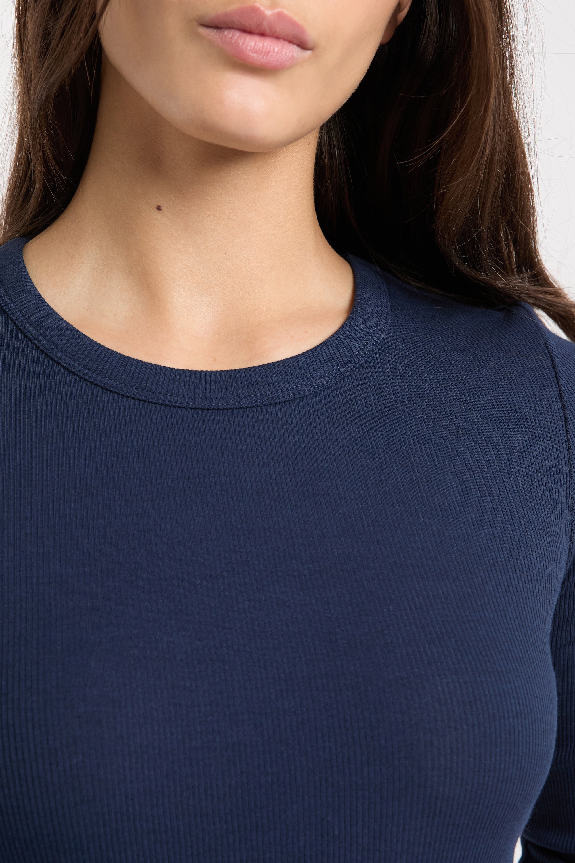 Round-Neck Cotton Pajama T-Shirt
