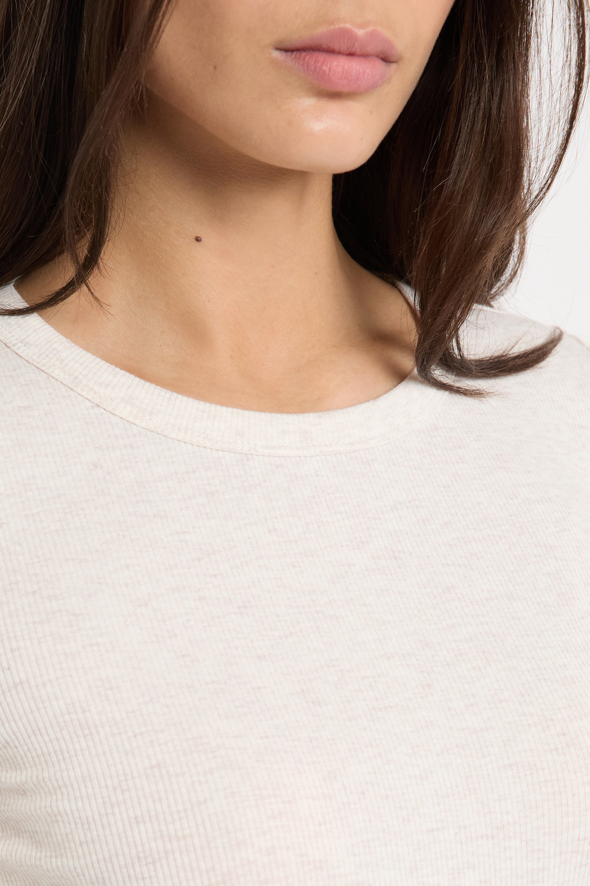 Round-Neck Cotton Pajama T-Shirt