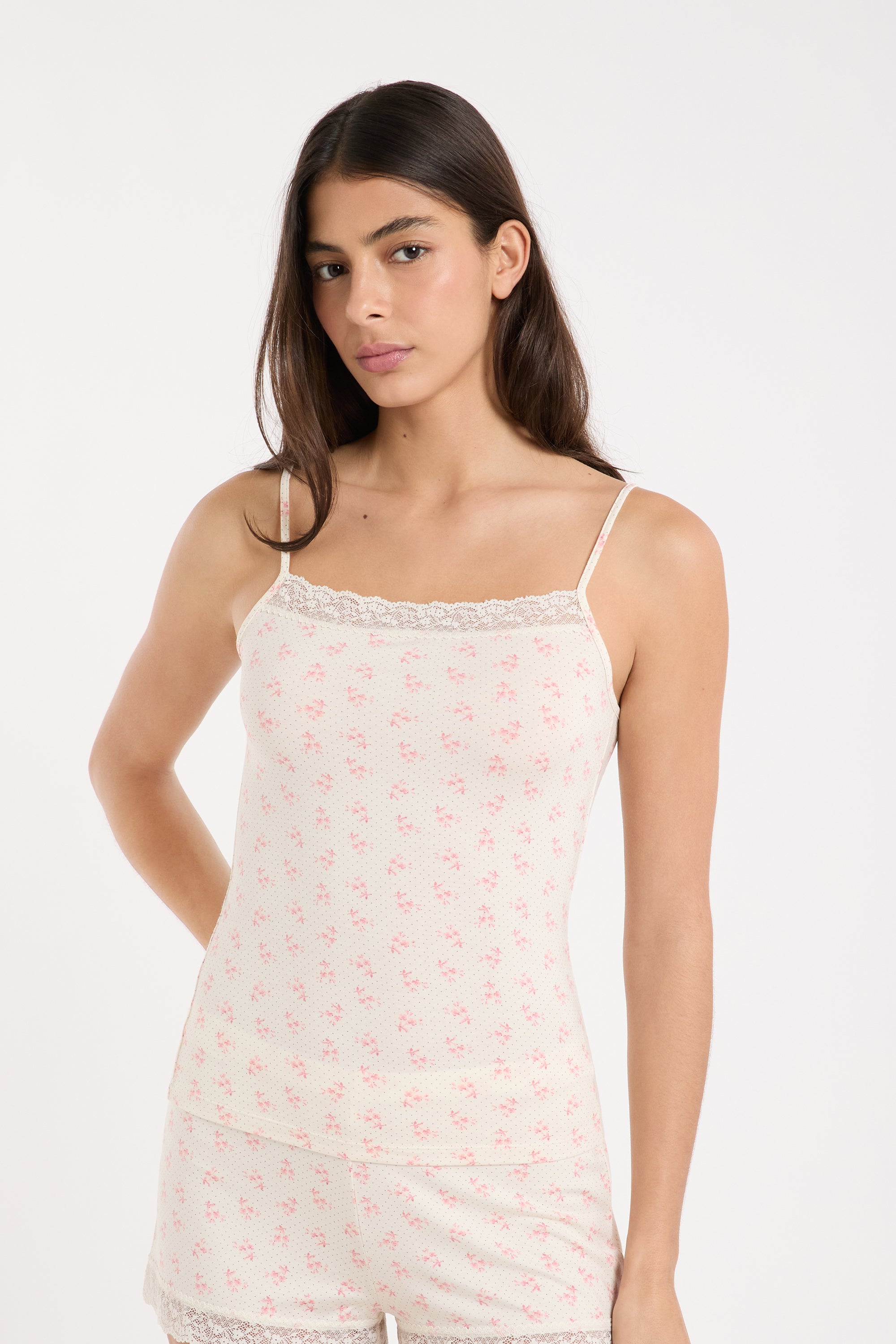 Cami With Lace Details