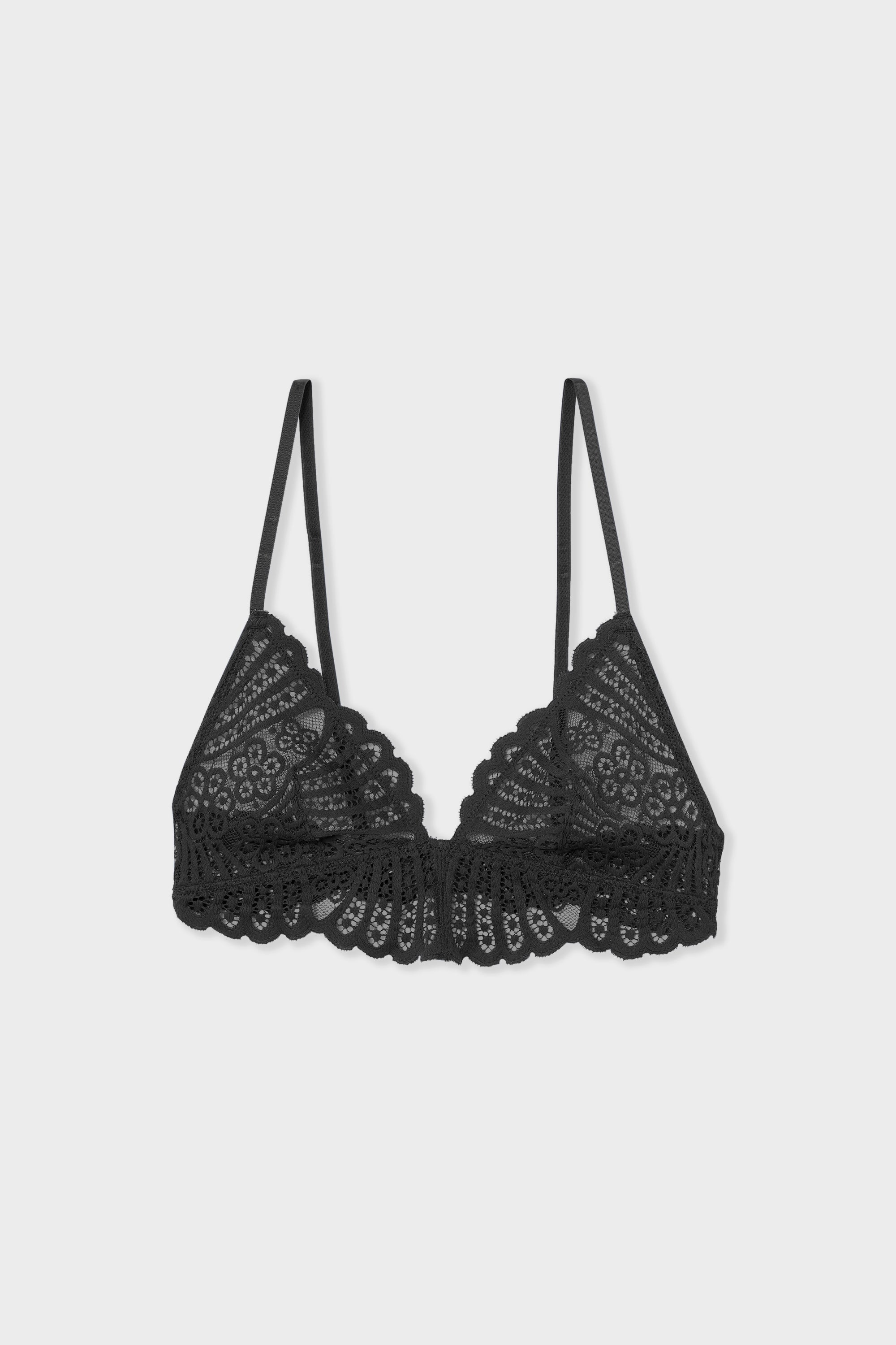 Lace Triangle Bra