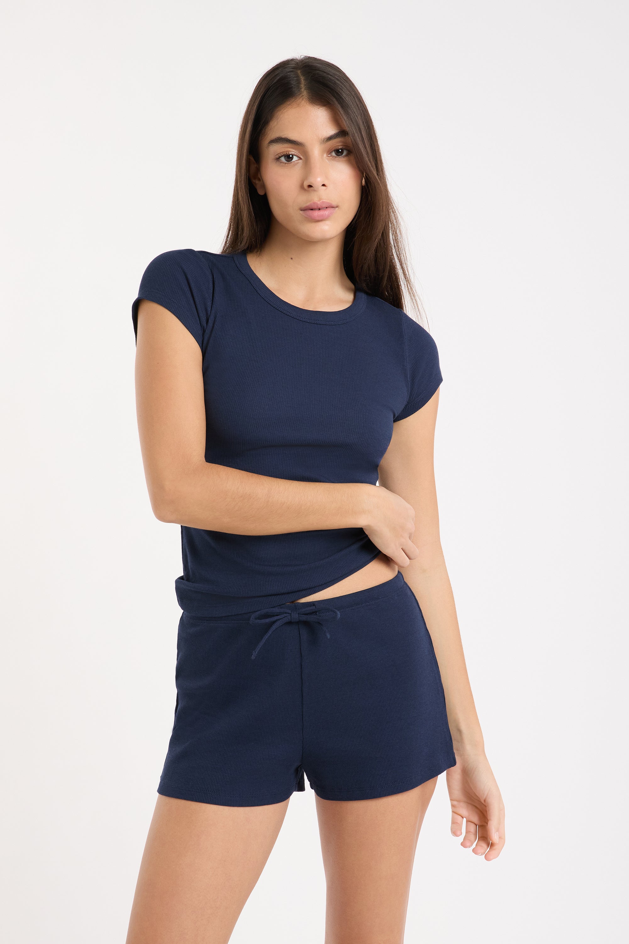 Cotton Pajama Shorts