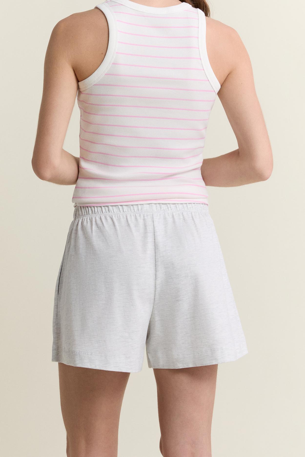 Boyfriend Cotton Pajama Shorts