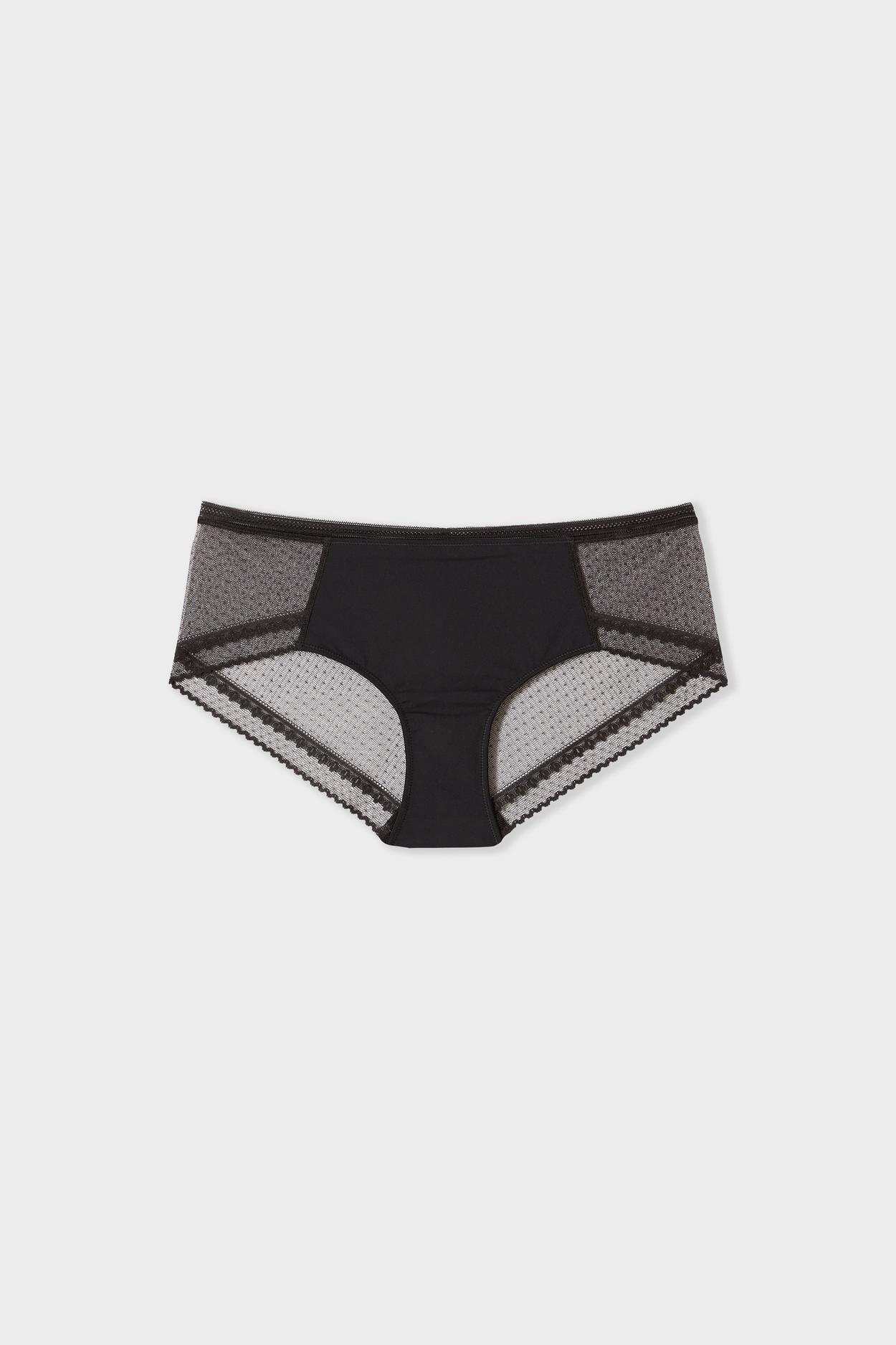 Boyshort With Lace Details