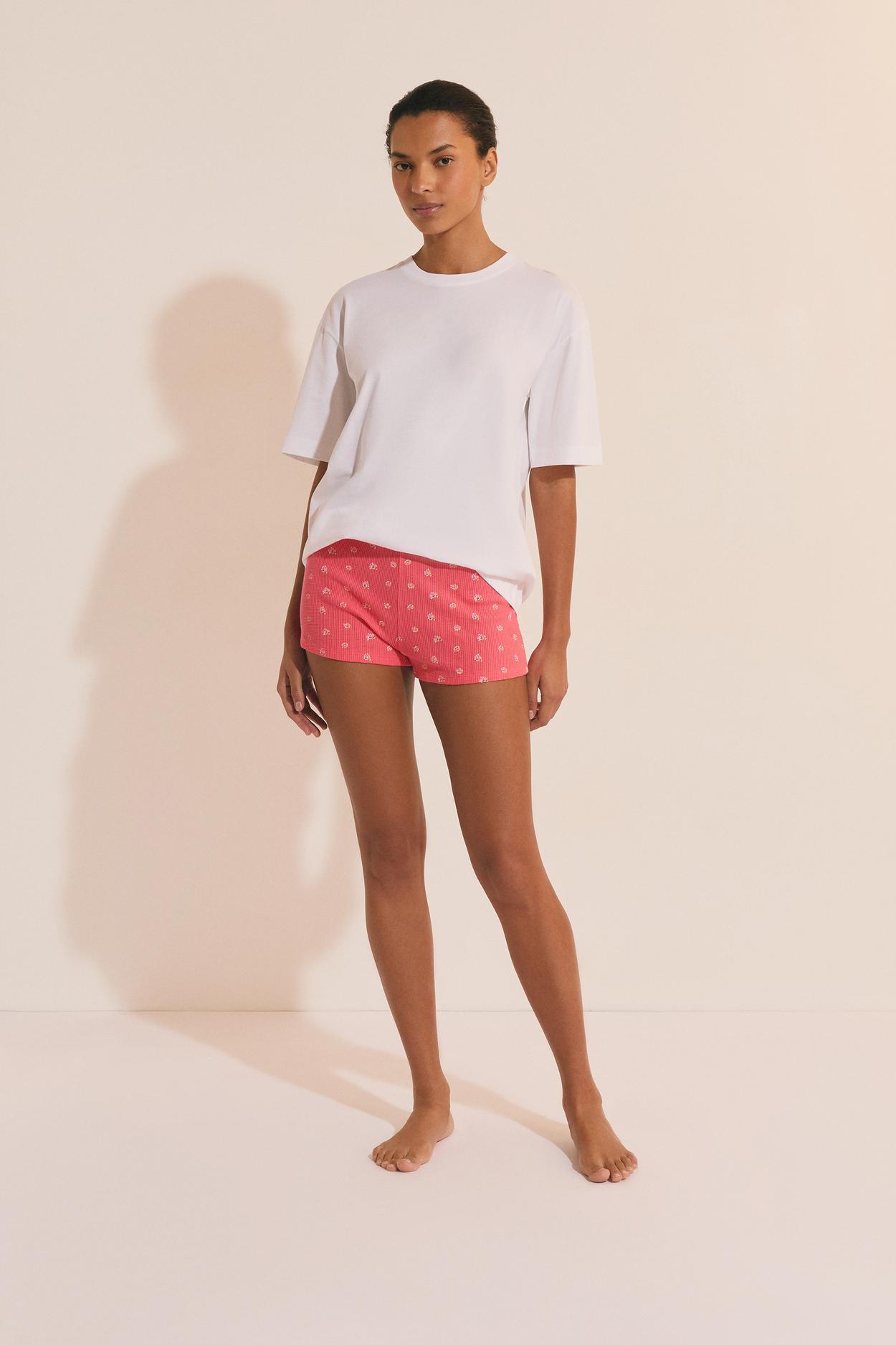 Short-Sleeve Cotton Pajama T-Shirt
