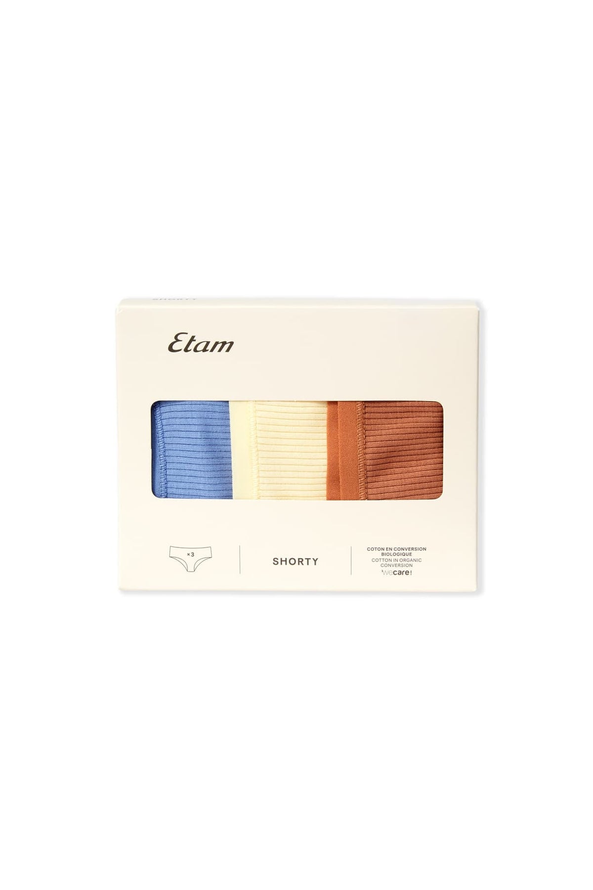 Pack of 3 Cotton Boyshorts