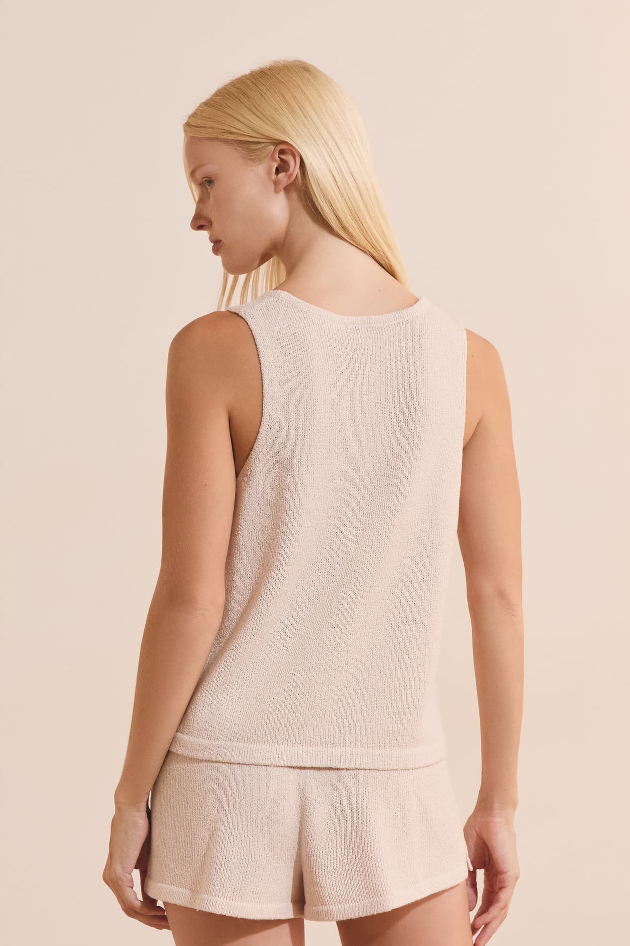 Tie-Front Tank Top - Lin