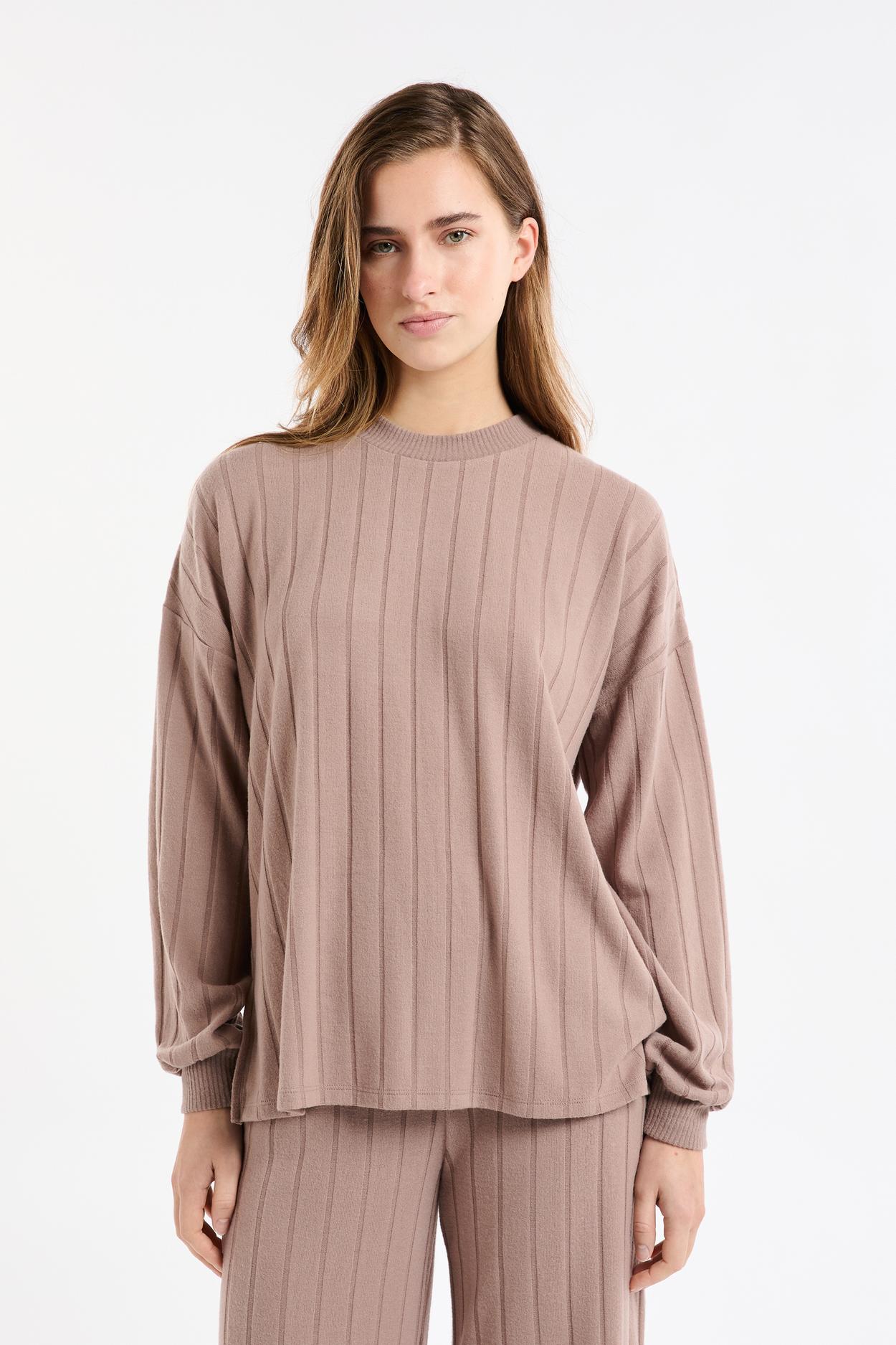 Round Neck Pyjama Sweatshirt