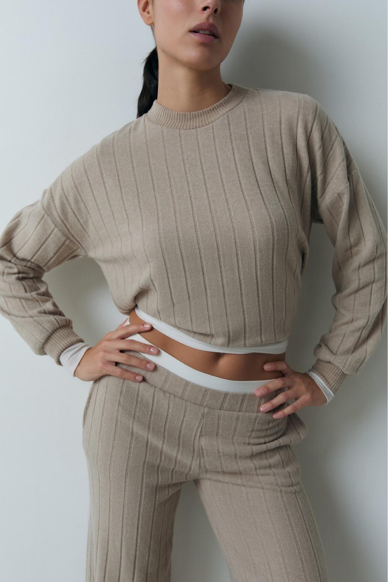 Round Neck Pyjama Sweatshirt