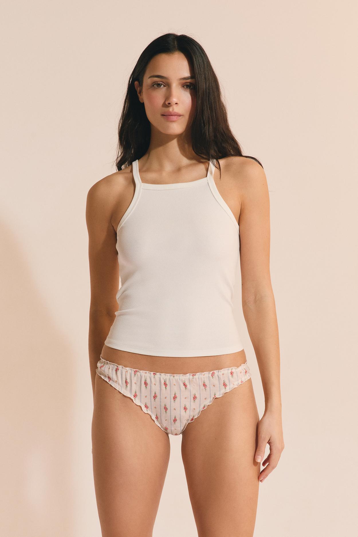 Cotton Briefs With Patterns