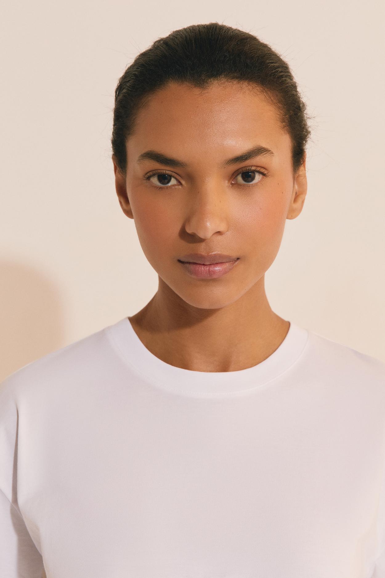 Short-Sleeve Cotton Pajama T-Shirt