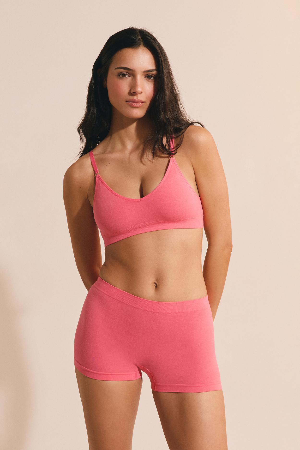 Seamless Boyshort In Organic Cotton