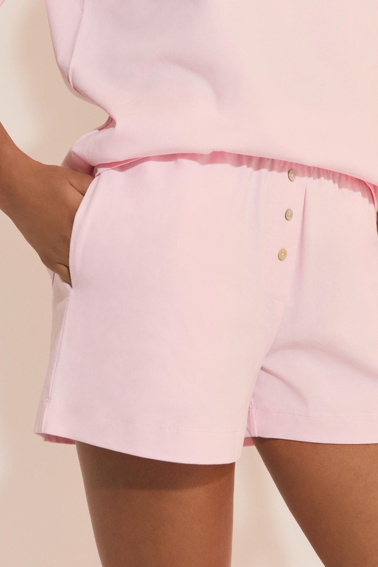 Cotton Boyfriend Pajama Shorts